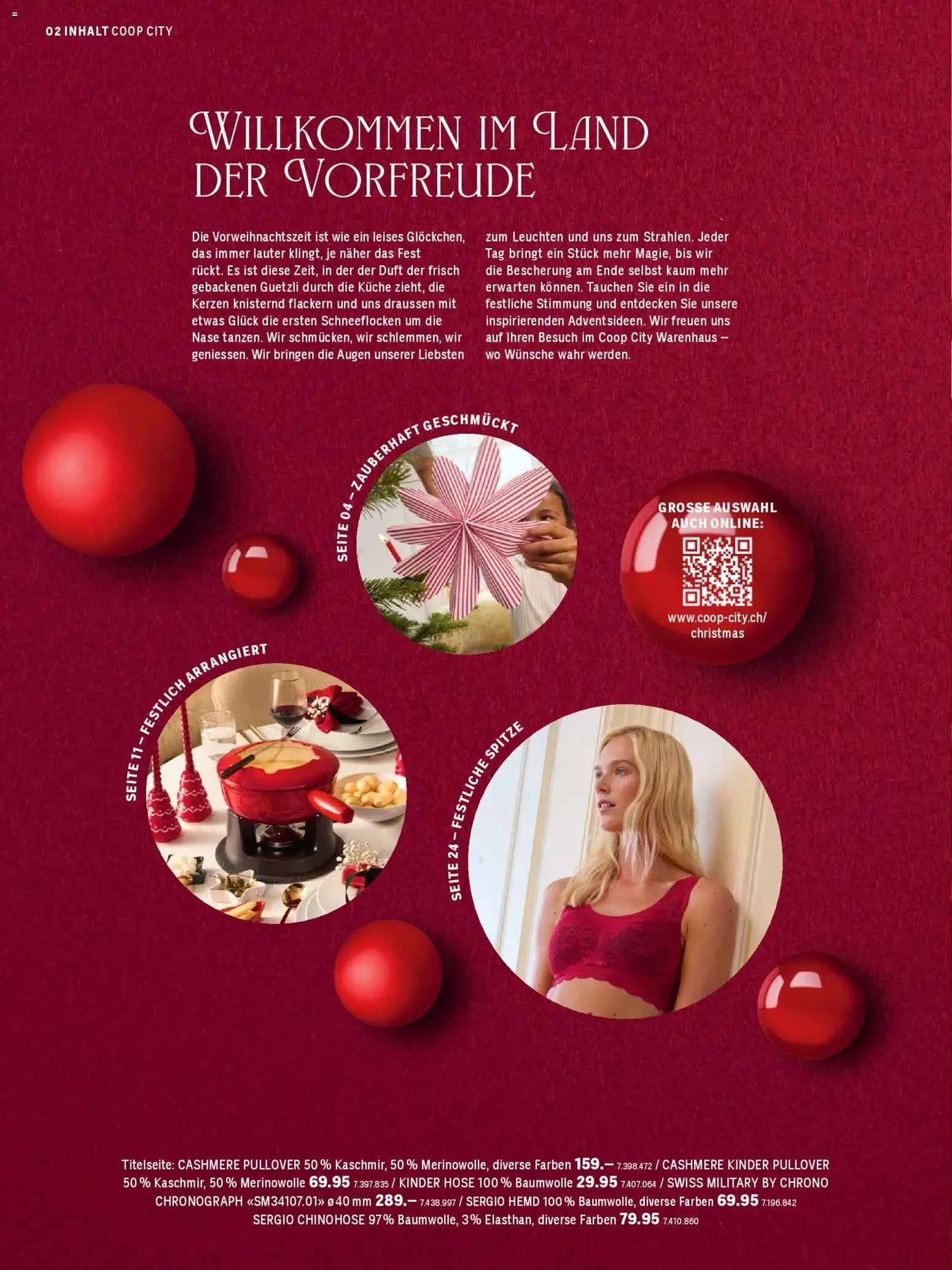 Coop City Aktionen – gültig ab 10.11.2025 | Seite: 2 | Produkte: Duft, Hemd, Pullover, Hose