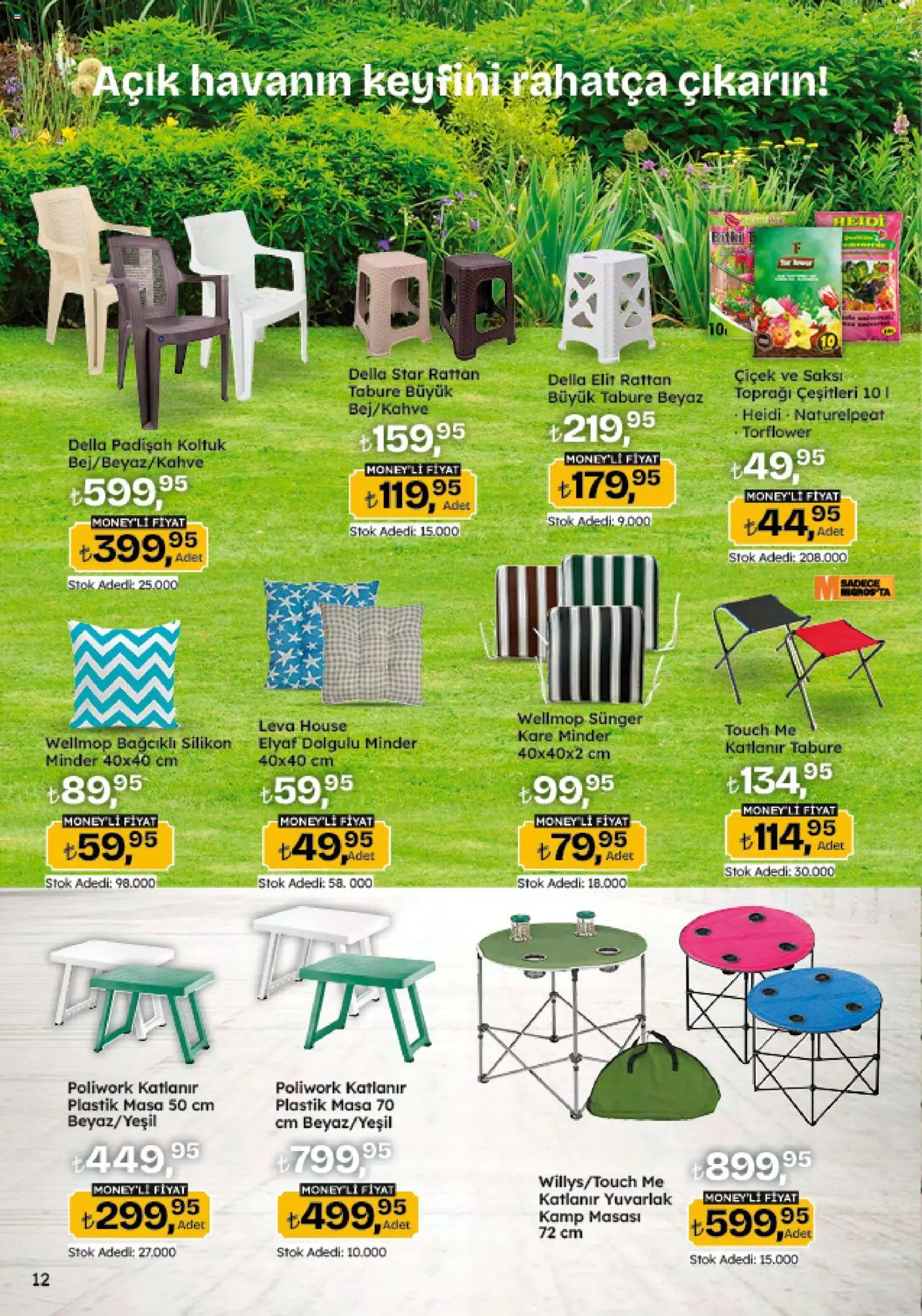 Migros Katalog - 5M Migroskop Dijital - 12.06.2025 tarihinden itibaren geçerlidir | Sayfa: 126 | Ürünler: Koltuk, Masa, Saksı