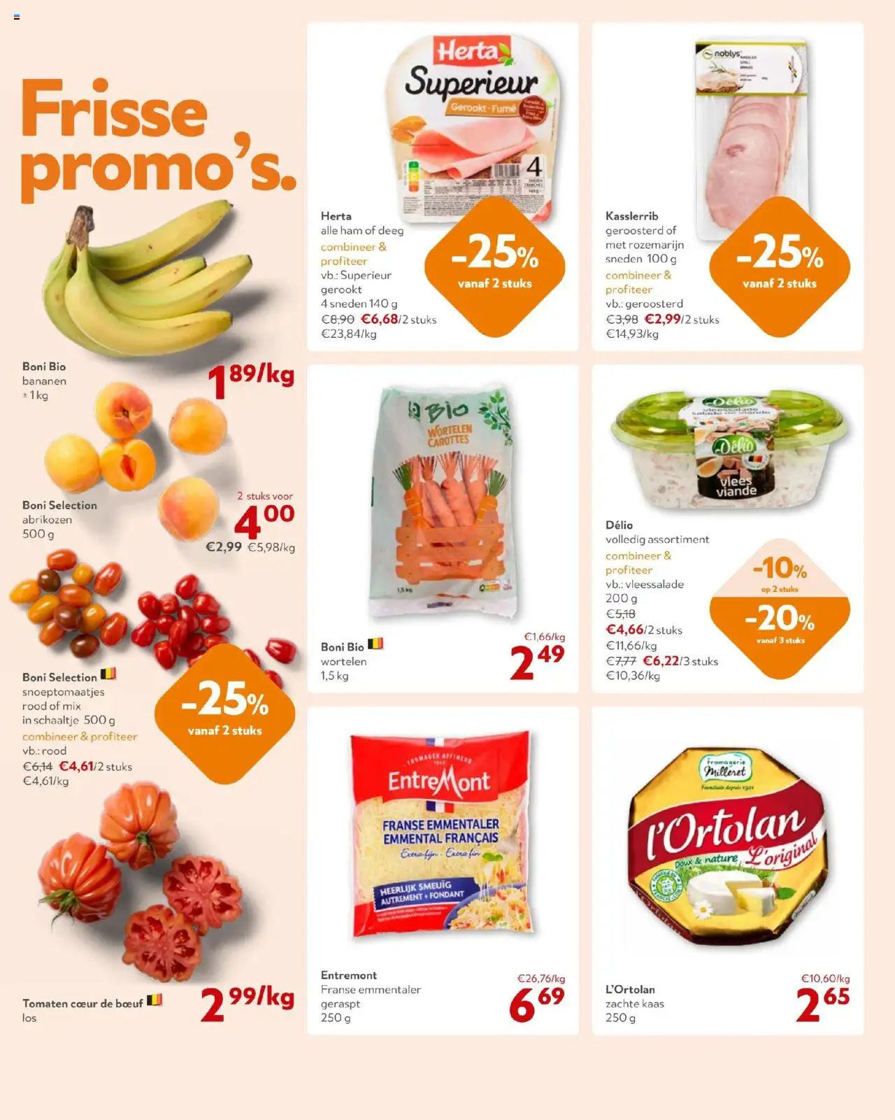  | Pagina: 8 | Producten: Ham, Tomaten, Sós kalács, Wortelen