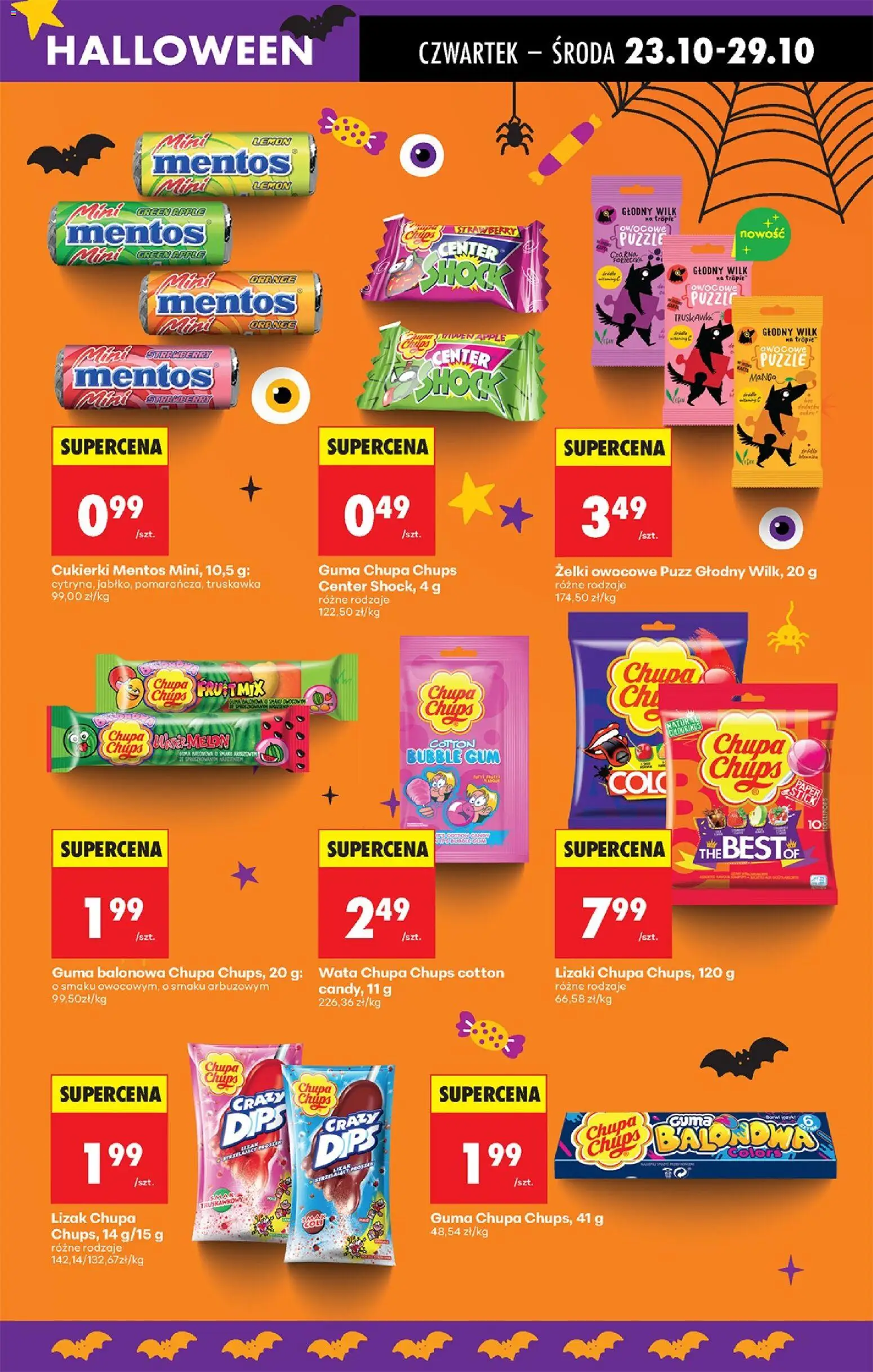 Biedronka gazetka - Oferta w tym tygodniu od 23.10.2025 | Strona: 59 | Produkty: Mango, Żelki, Lizaki, Cukierki