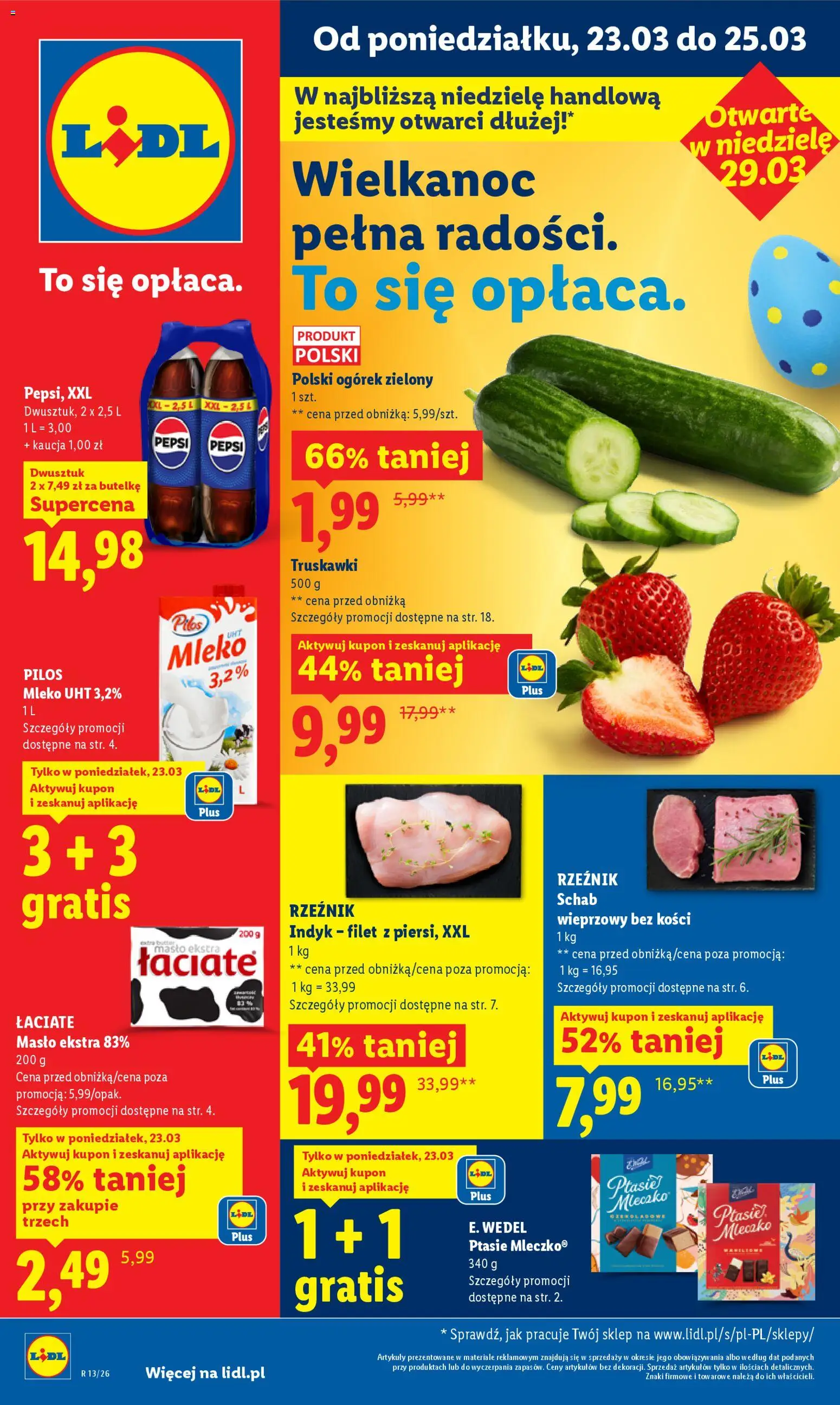 Lidl gazetka od 23.03.2026 | Strona: 1