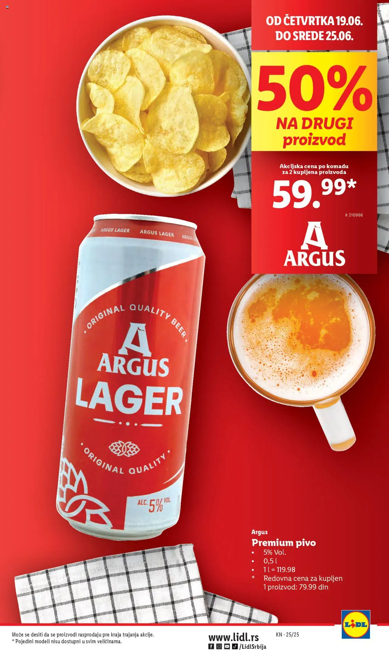 Lidl katalog - važi od 19.06.2025 | Strana: 9 | Proizvode: Pivo