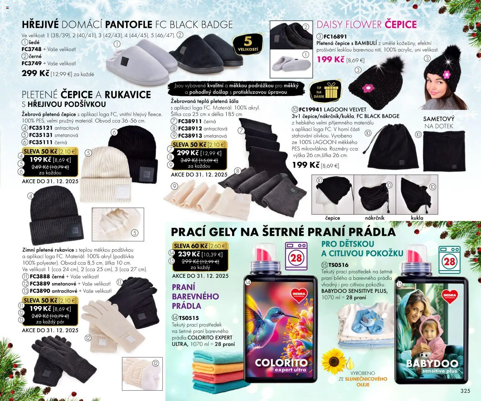 Nové Dedra akcie – leták je platný od 01.12.2025 | Strana: 25