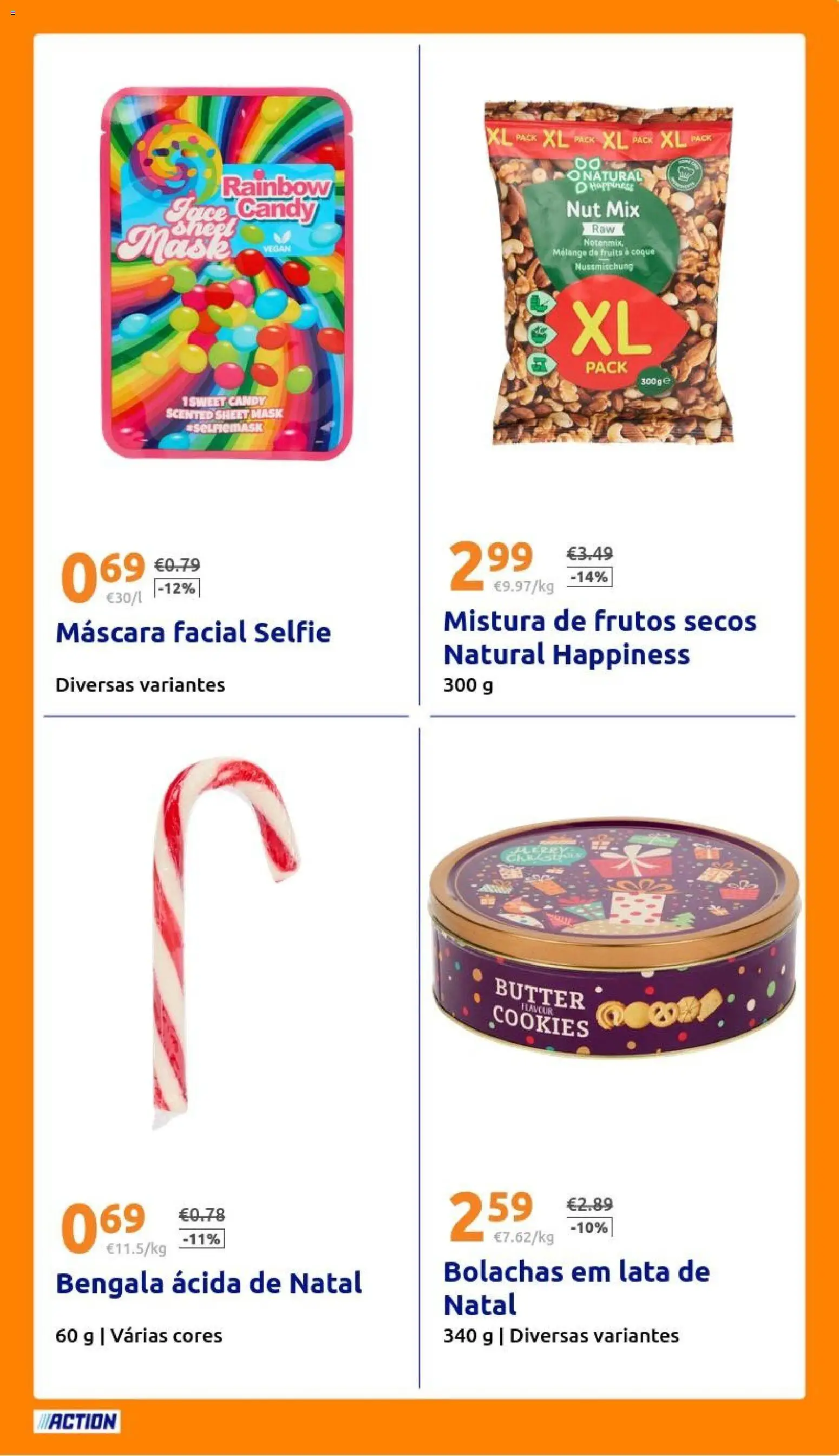 Action - Action PT week 50 2025 │ válido de 10.12.2025 | Página: 27 | Produtos: Bolachas, Máscara facial