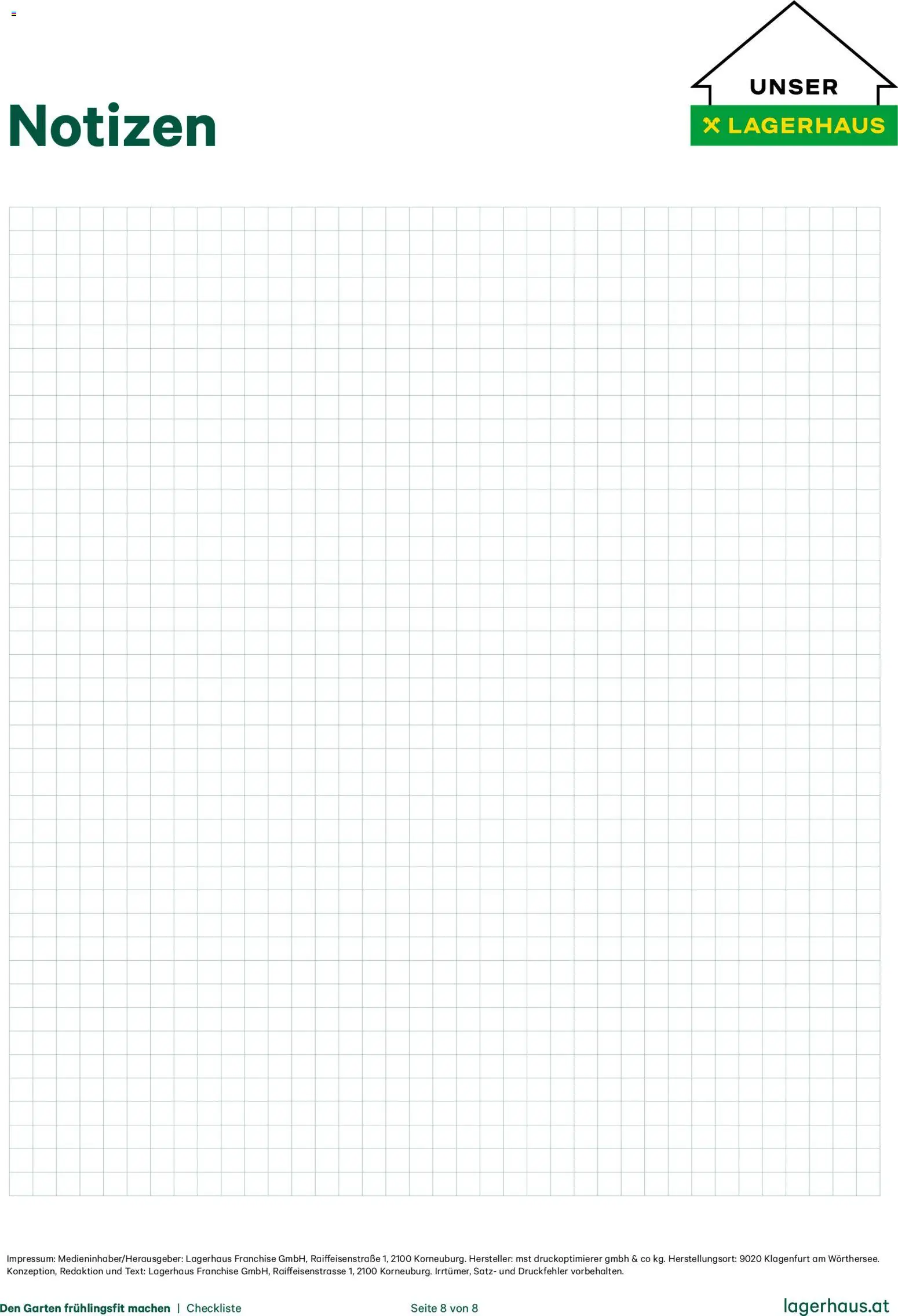 Lagerhaus  Den Garten fruehlingsfit machen gültig ab 01.01.2026 | Seite: 8