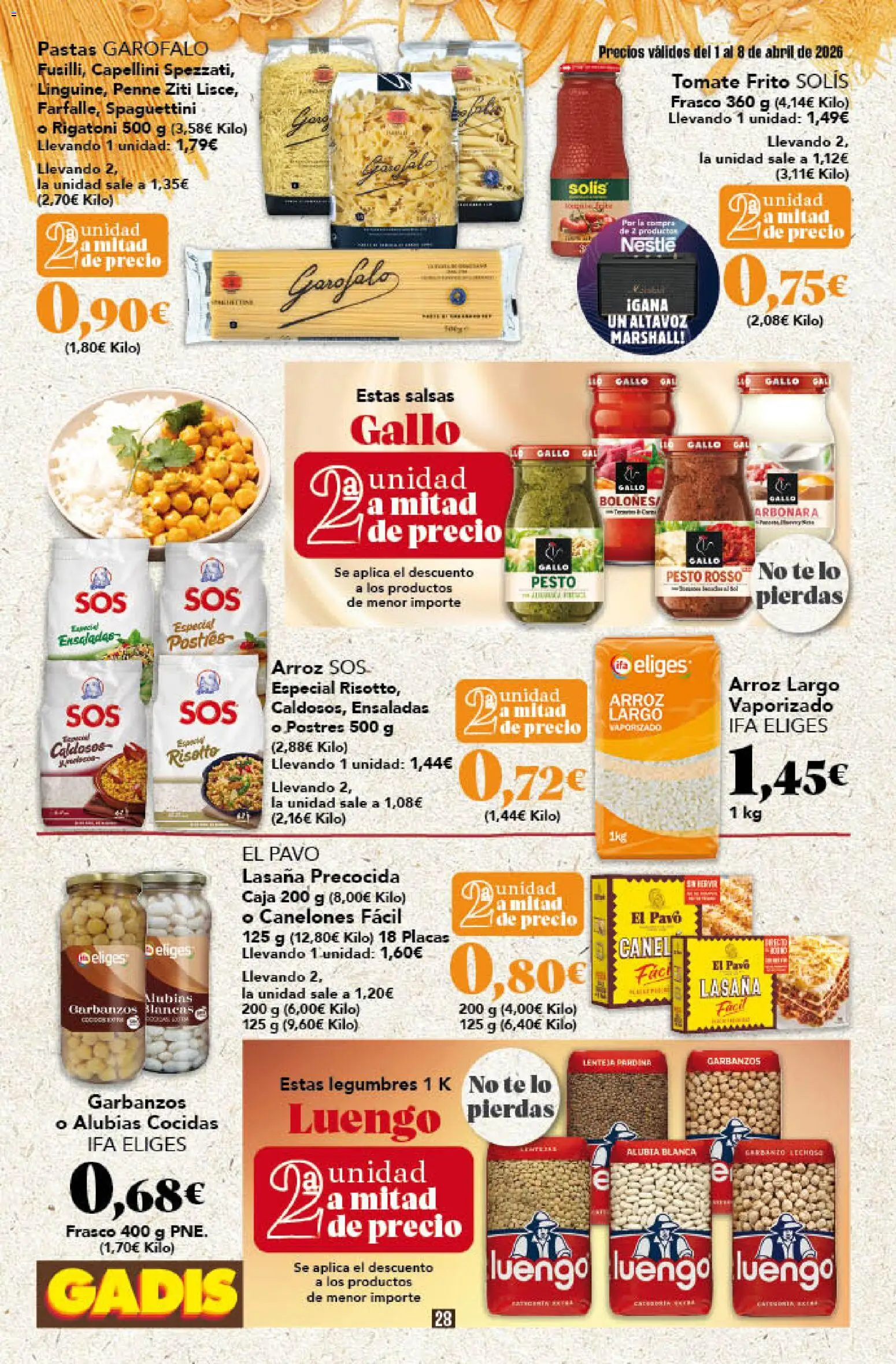 Gadis folleto │ válido desde el 01.04.2026 | Página: 28