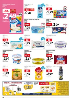 Anteprima del volantino bennet volantino Pasqua valido a partire dal 23.03.2026 | Pagina: 22 | Prodotti: Panna, Latte, Burro, Besciamella