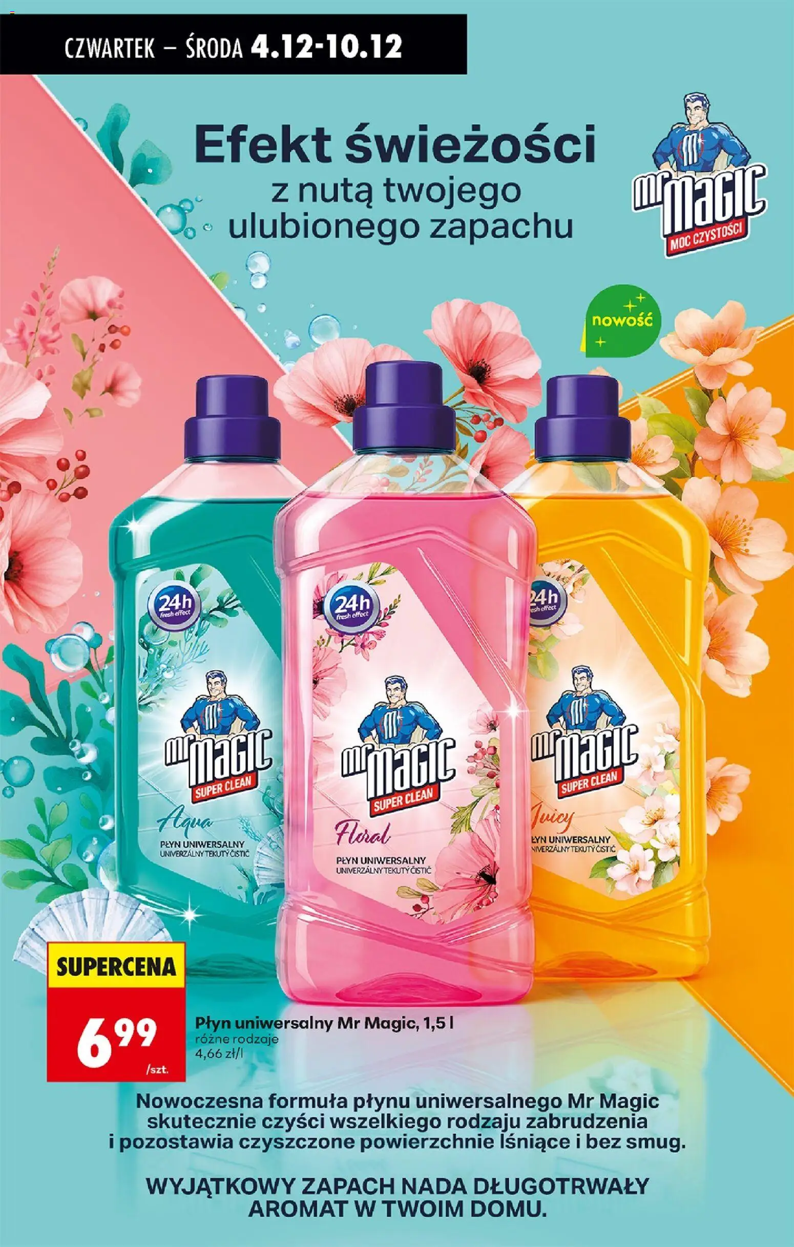 Biedronka gazetka - Oferta w tym tygodniu od 04.12.2025 | Strona: 74 | Produkty: Cleaner, Zapach