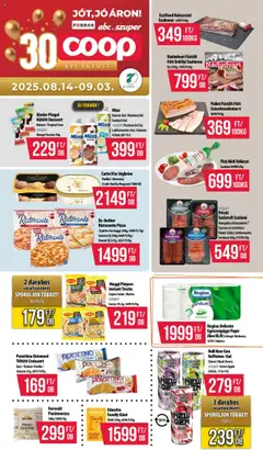 COOP - Coop Akciósújságok - Coop Hétforrás szórólap 2025. augusztus 3-4-5. hét - amely érvényes a következő dátumtól: 14.08.2025
