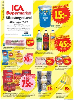 ICA Supermarket - Lund - Förhandsvisning av reklamblad från butik ICA Supermarket aktuell från 02.03.2026