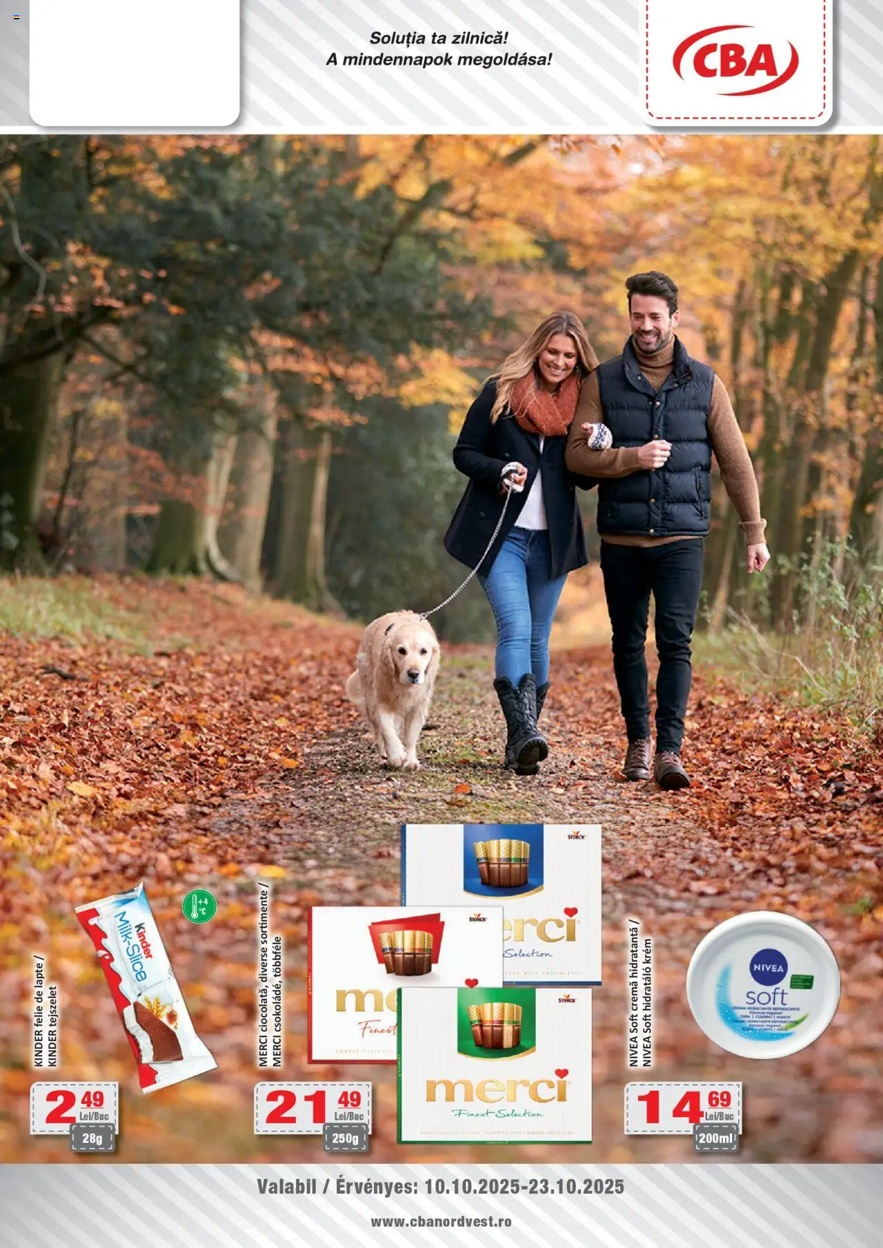 Noul catalog CBA – valabil de la 10.10.2025 | Pagină: 1 | Produse: Arapsaçı, Lapte, Cremă