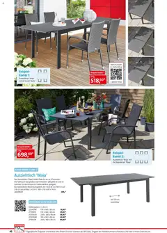 Bauhaus Freizeit im Garten 2025 ab 04.03.2025 gültig | Seite: 40 | Produkte: Sessel, Tisch