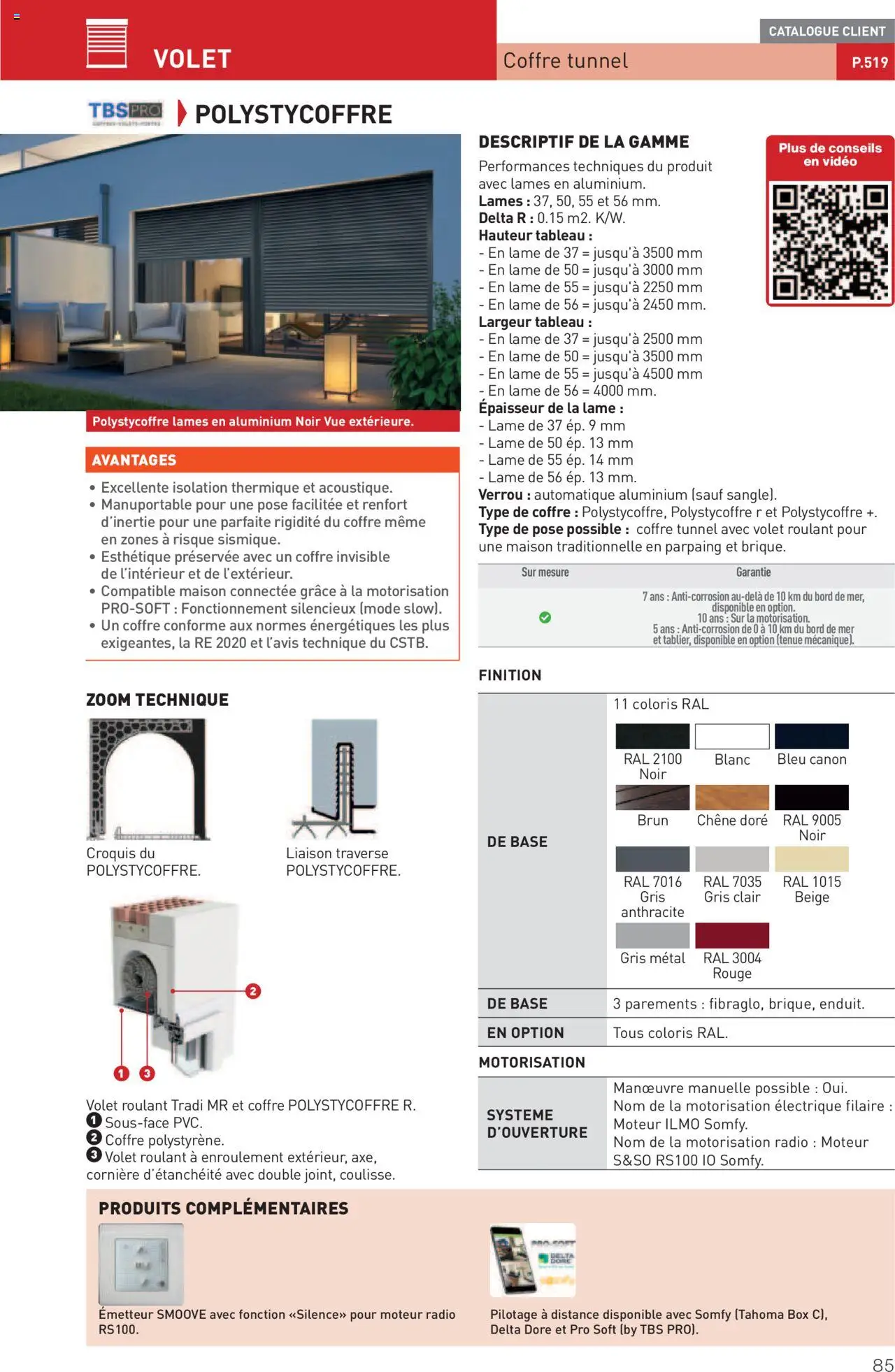  | Page: 85 | Produits: Vidéo, Radio, Base, Verrou