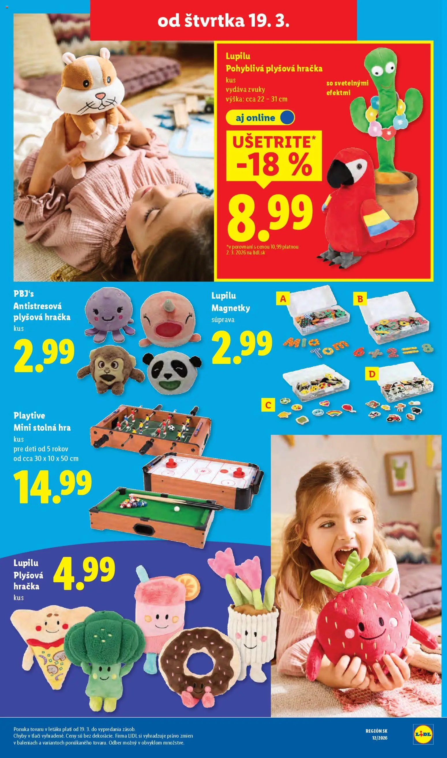 Nové Lidl akcie – leták je platný od 16.03.2026 | Strana: 93 | Produkty: Hra