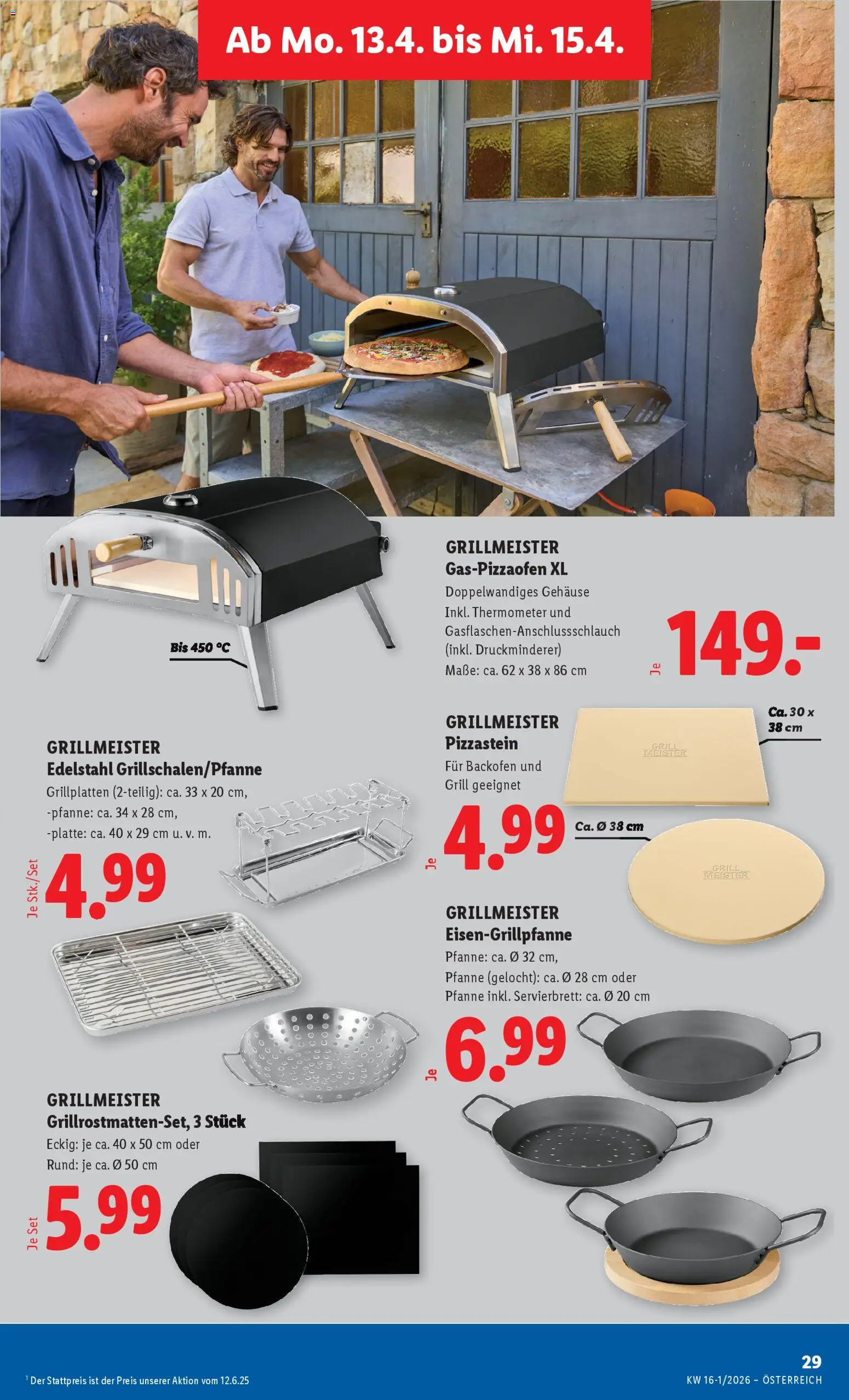 Lidl - Flugblatt gültig ab 08.04.2026 | Seite: 32 | Produkte: Grill, Thermometer