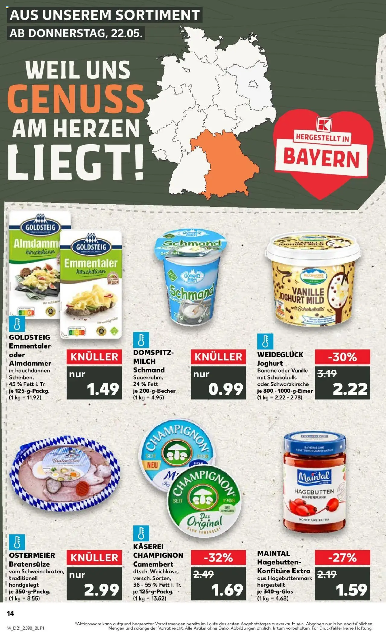 Kaufland prospekt Neu-Ulm	 - gültig ab dem 25.05.2025 | Seite: 29 | Produkte: Milch, Joghurt