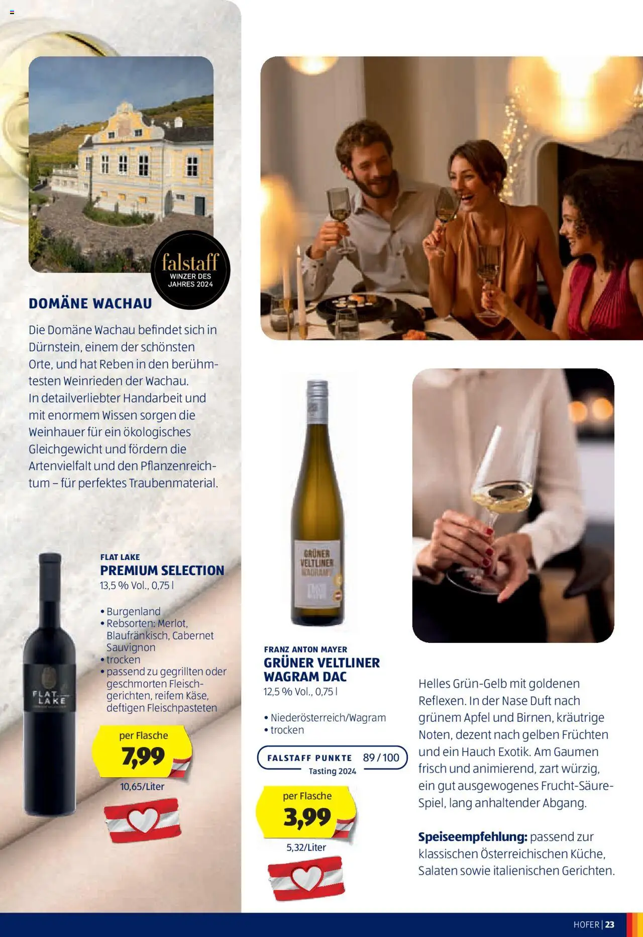 Hofer Wein-Magazin gültig ab 16.10.2024 | Seite: 23 | Produkte: Duft, Äpfel