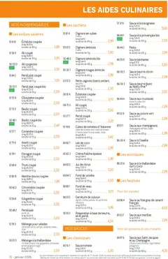 Picard - Prévisualisation de Picard catalogue valide à partir de 05.01.2026 | Page: 16 | Produits: Persil, Curry, Gingembre, Crème fraiche