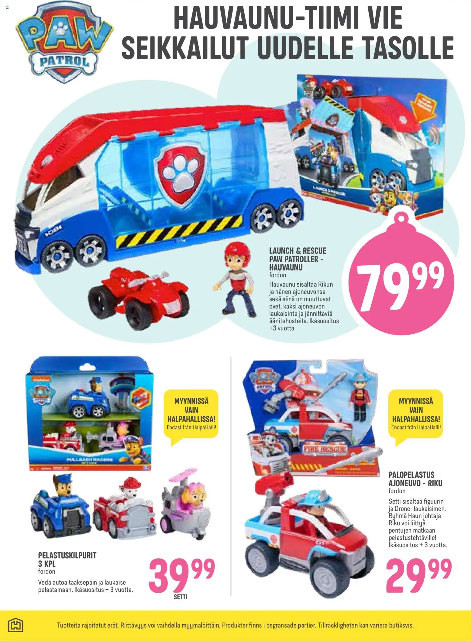 Halpa Halli - Lelukuvasto 2025 – voimassa 05.11.2025 alkaen | Sivu: 22 | Tuotteet: Drone, Voi