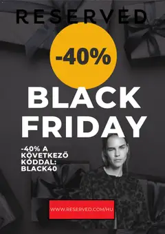 Reserved Black Friday - amely érvényes a következő dátumtól: 28.11.2025