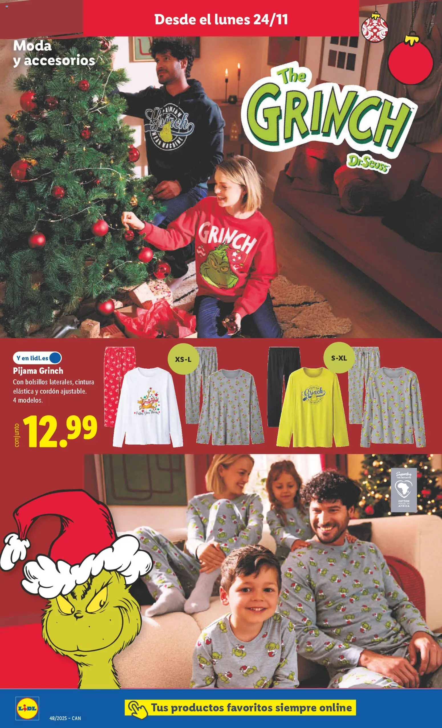 Lidl - Black Friday Canarias │ válido desde el 24.11.2025 | Página: 10 | Productos: Pijama