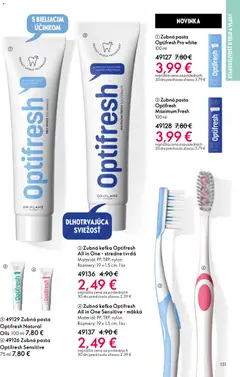 Oriflame leták platný od 21.01.2026 | Strana: 131 | Produkty: Zubná kefka, Zubná pasta