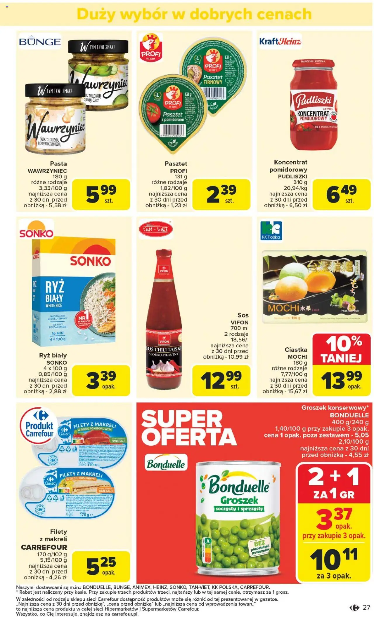 Carrefour Gazetka od 11.08.2025 | Strona: 31 | Produkty: Curry, Czarnuszka, Cukinia, Sos
