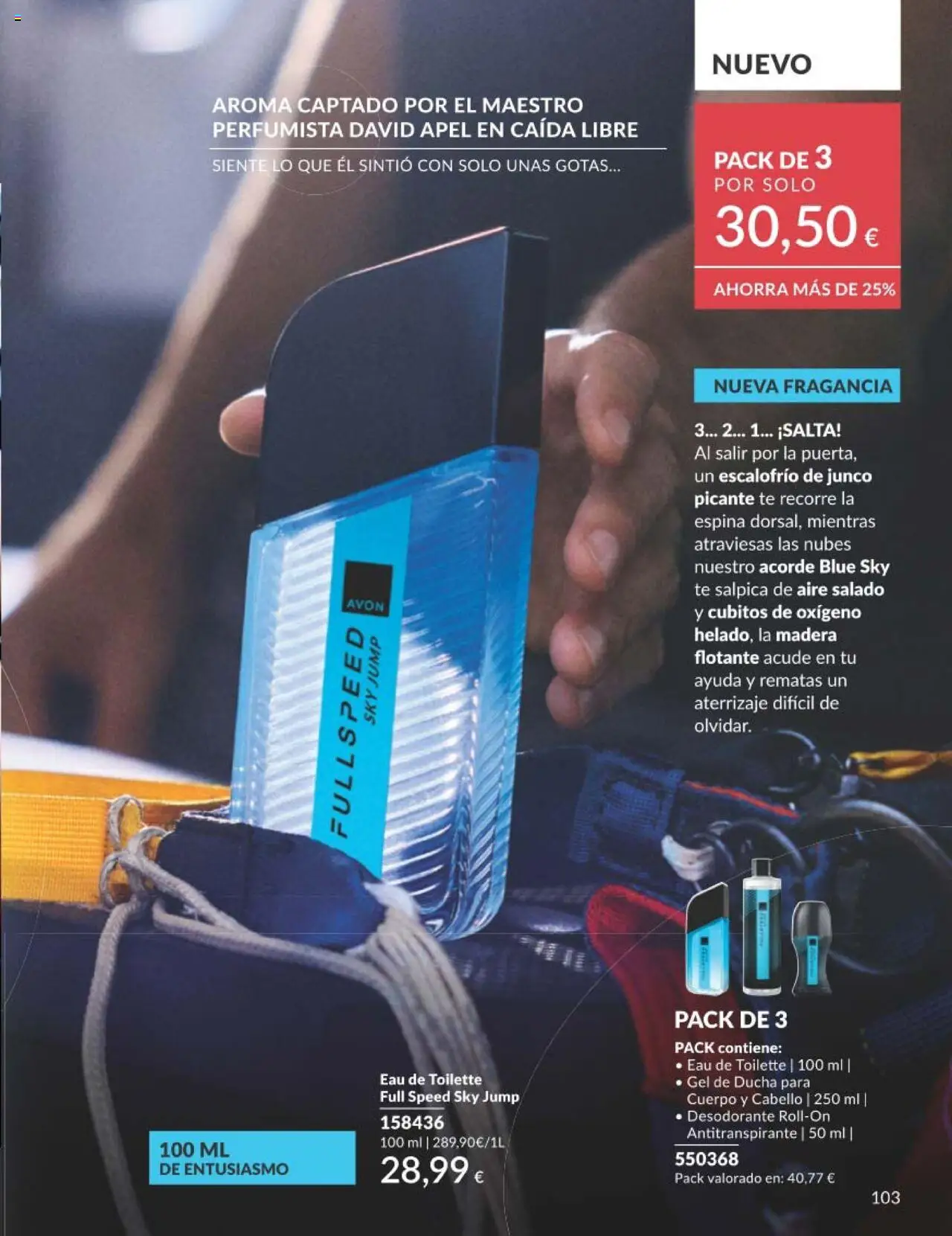 Catálogo AVON campaña 7 │ válido desde el 01.07.2025 | Página: 103 | Productos: Fragancia, Eau de toilette, Desodorante, Antitranspirante