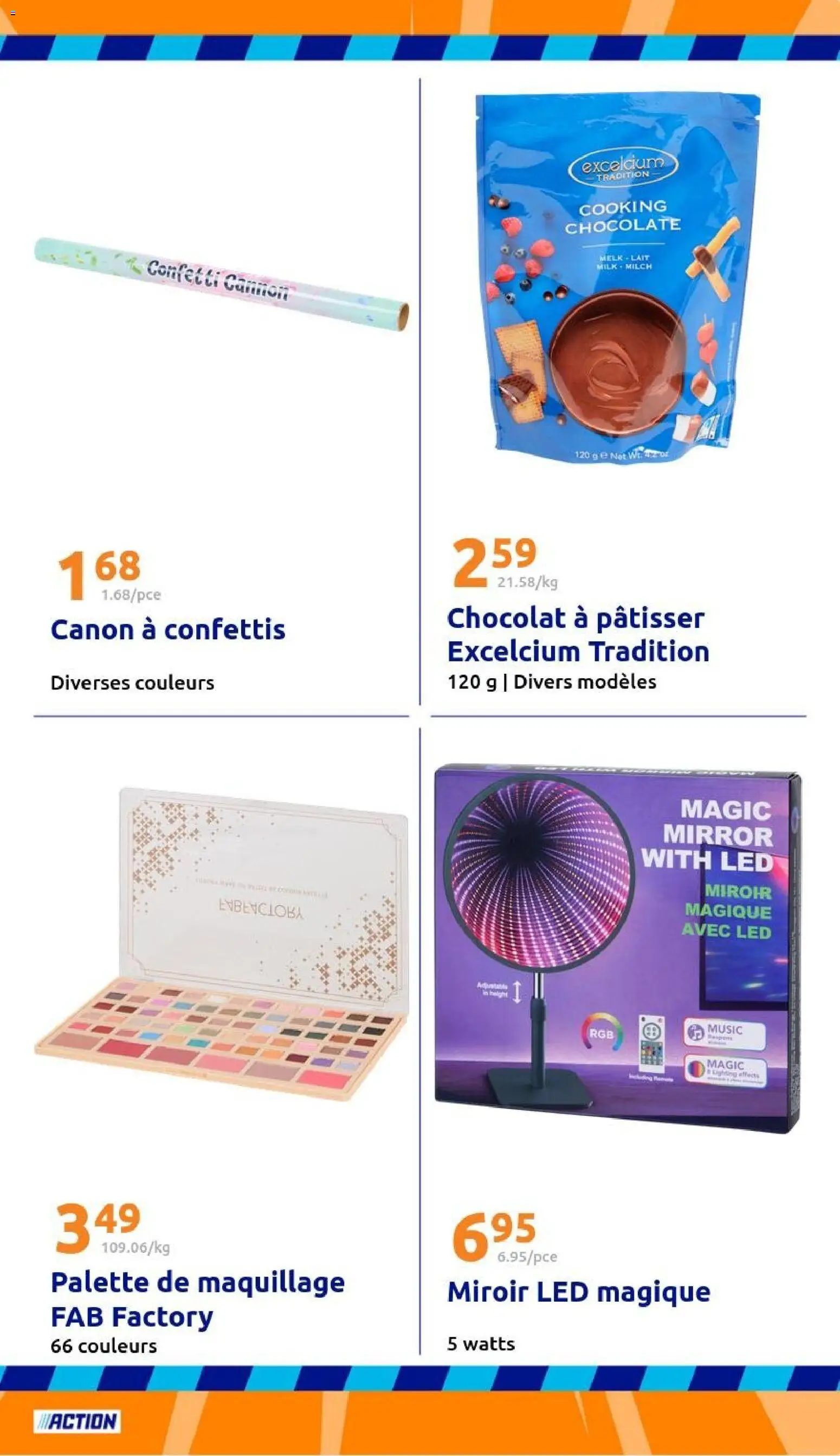 {H1} | Page: 33 | Produits: Maquillage, Miroir, Lait, Chocolat