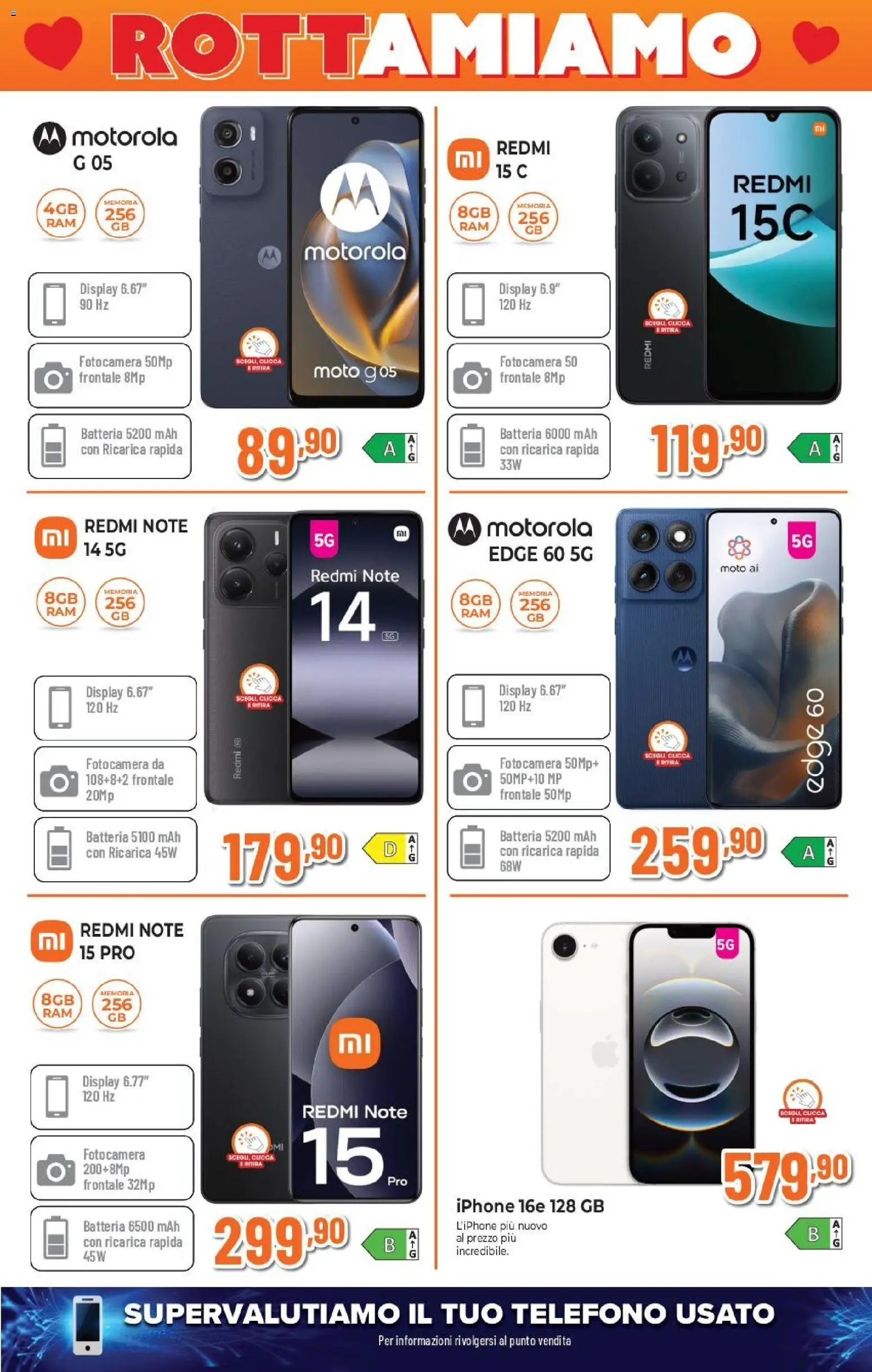 Volantino Expert del 12.02.2026 | Pagina: 5 | Prodotti: Iphone, Telefono, Fotocamera, Batteria