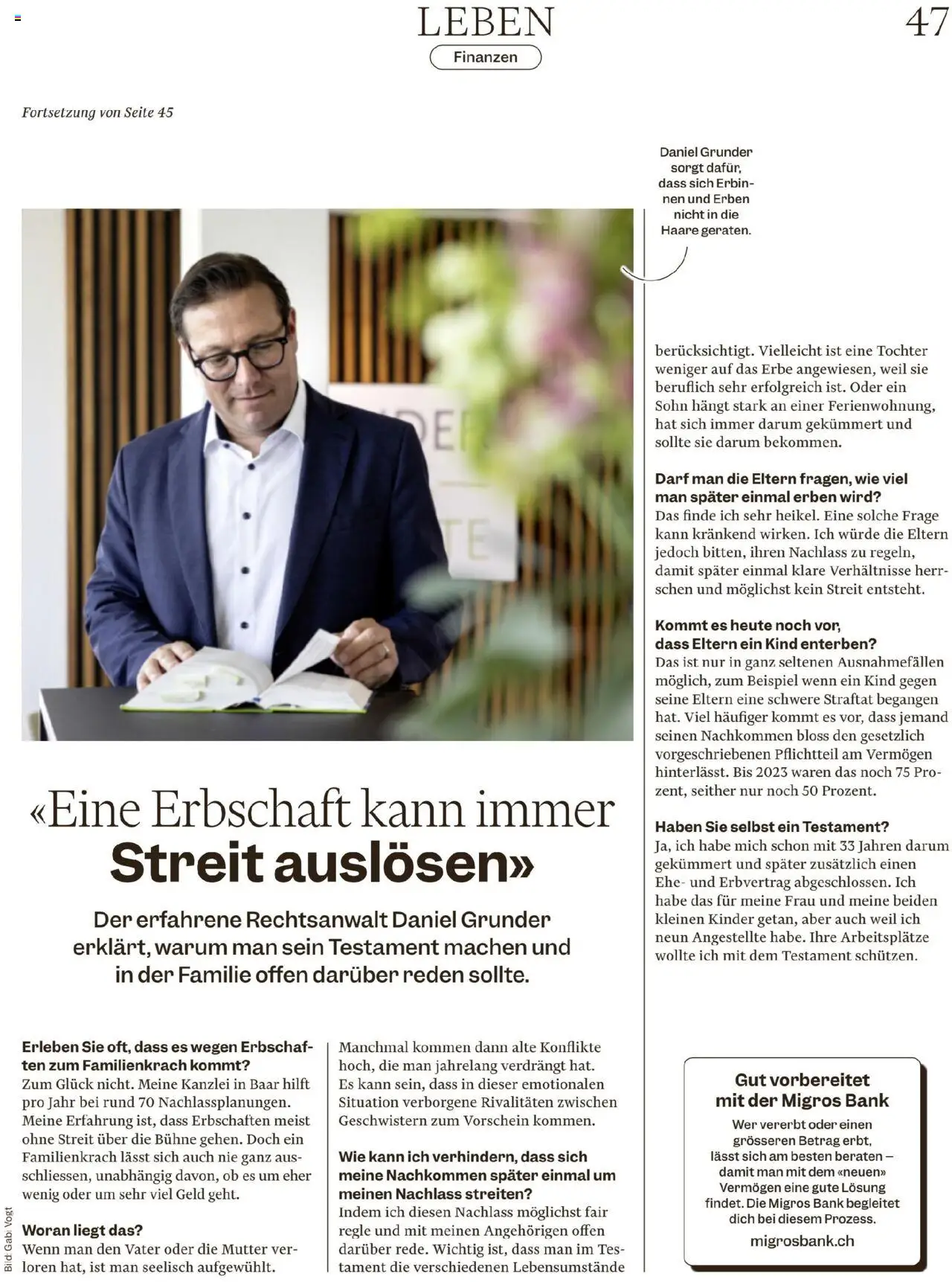 Migros Magazin – gültig ab 13.10.2025 | Seite: 47