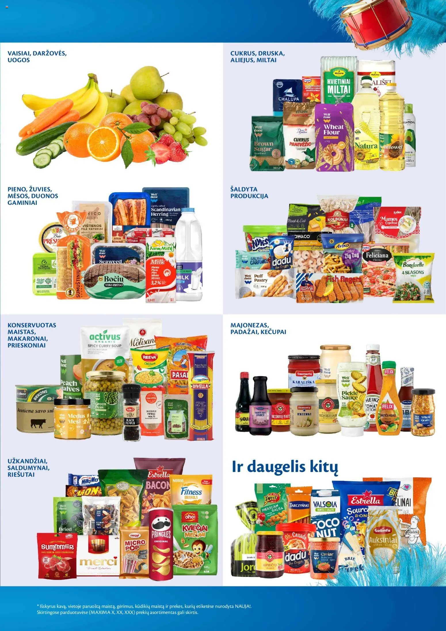 MAXIMA akcijos nuo 03.03.2026 | Puslapis: 3 | Prekių: Vištienos, Prieskoniai, Ryžiai, Jautiena