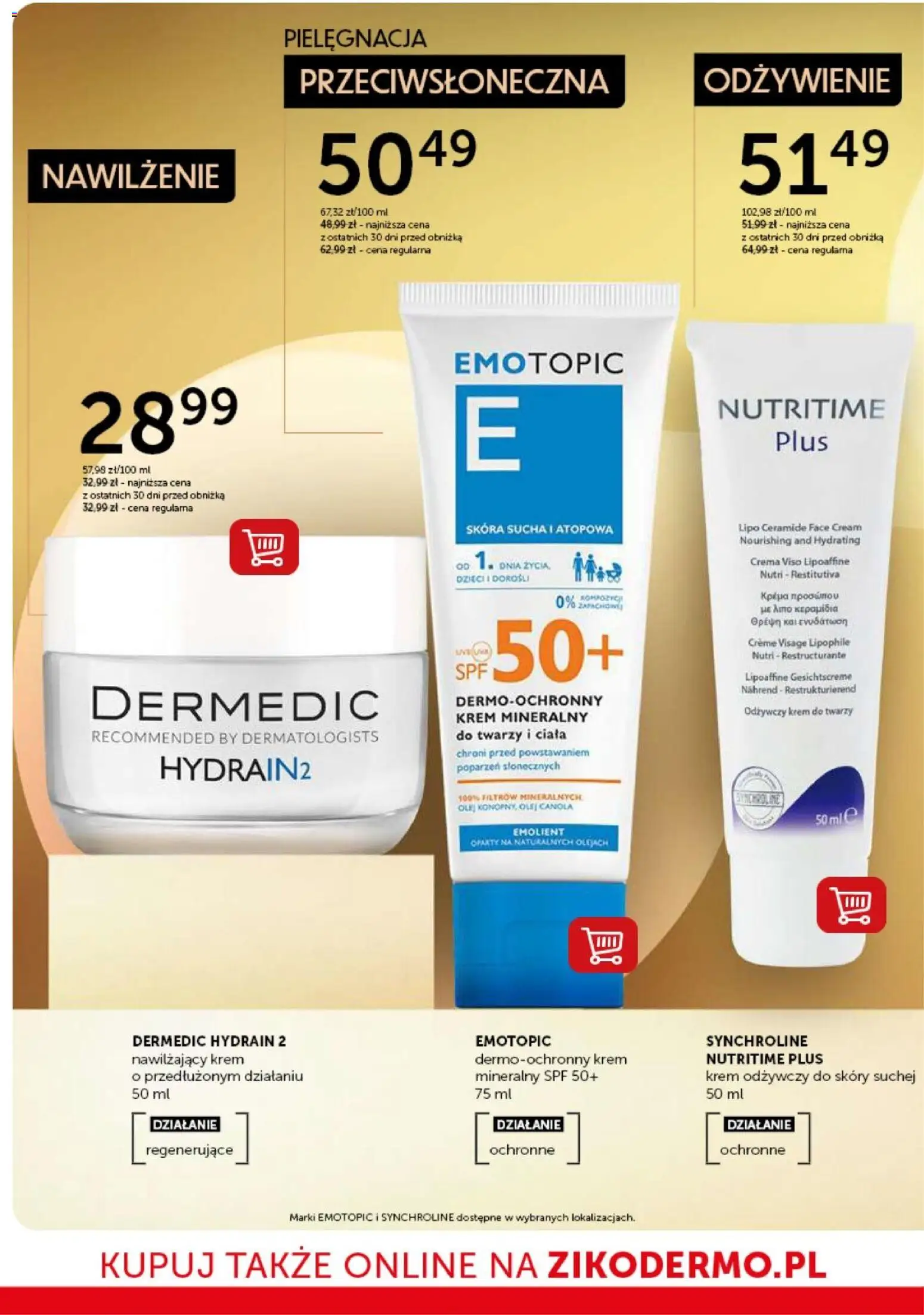 Ziko Gazetka od 29.01.2026 | Strona: 2 | Produkty: Olej, Krem, Krem do twarzy