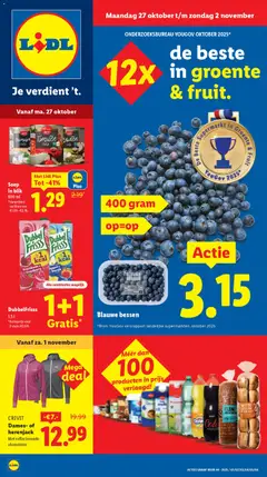 Lidl - Folder week 44 - Voorbeeld van een folder van Lidl, geldig van 27.10.2025