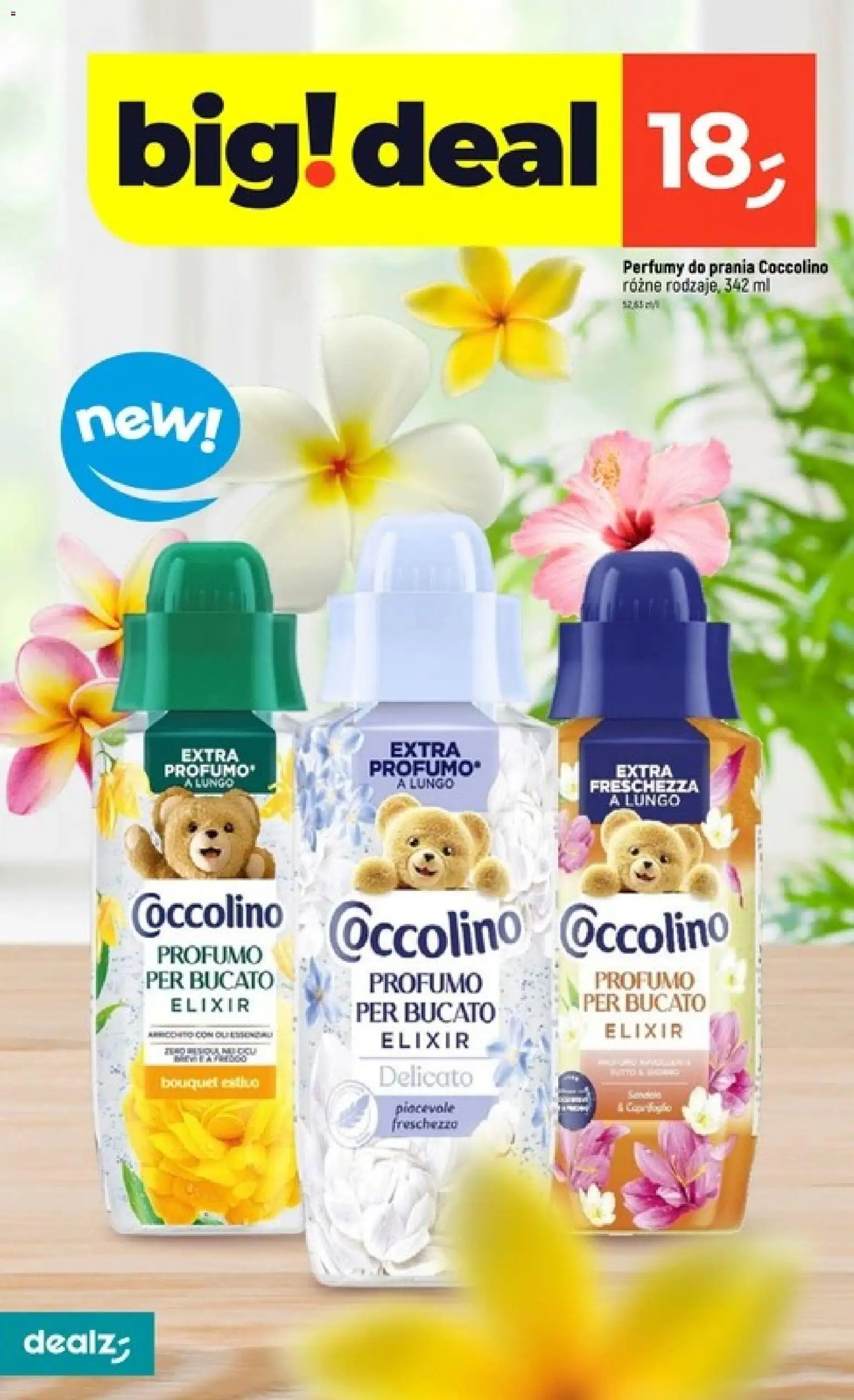 Dealz gazetka od 05.03.2026 | Strona: 26 | Produkty: Coccolino, Perfumy