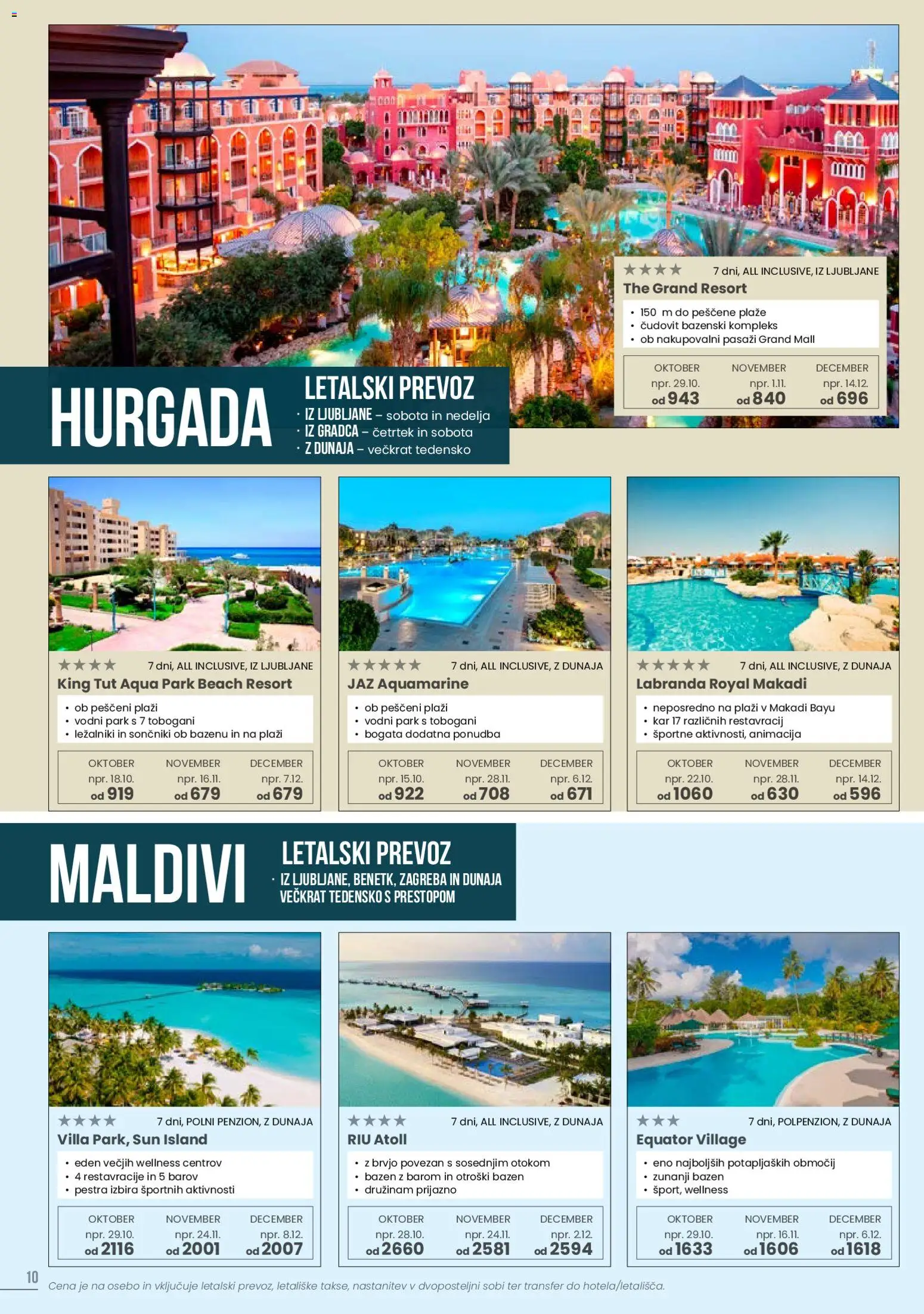 Novi Sonček katalog ponudbe – veljaven od 02.10.2025 | Stran: 10 | Izdelki: Bazen