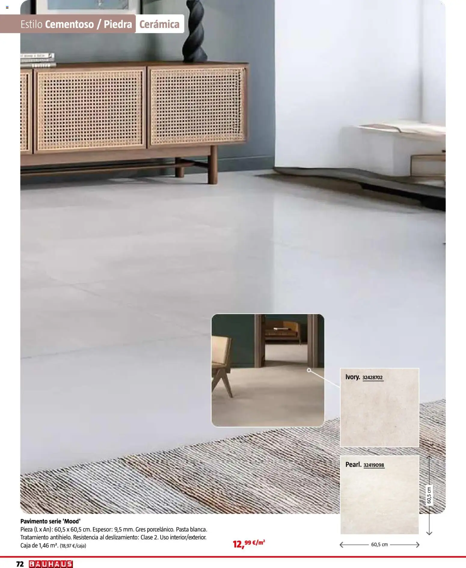 Bauhaus - Suelos y revestimientos │ válido desde el 24.02.2026 | Página: 72 | Productos: Pasta, Caja