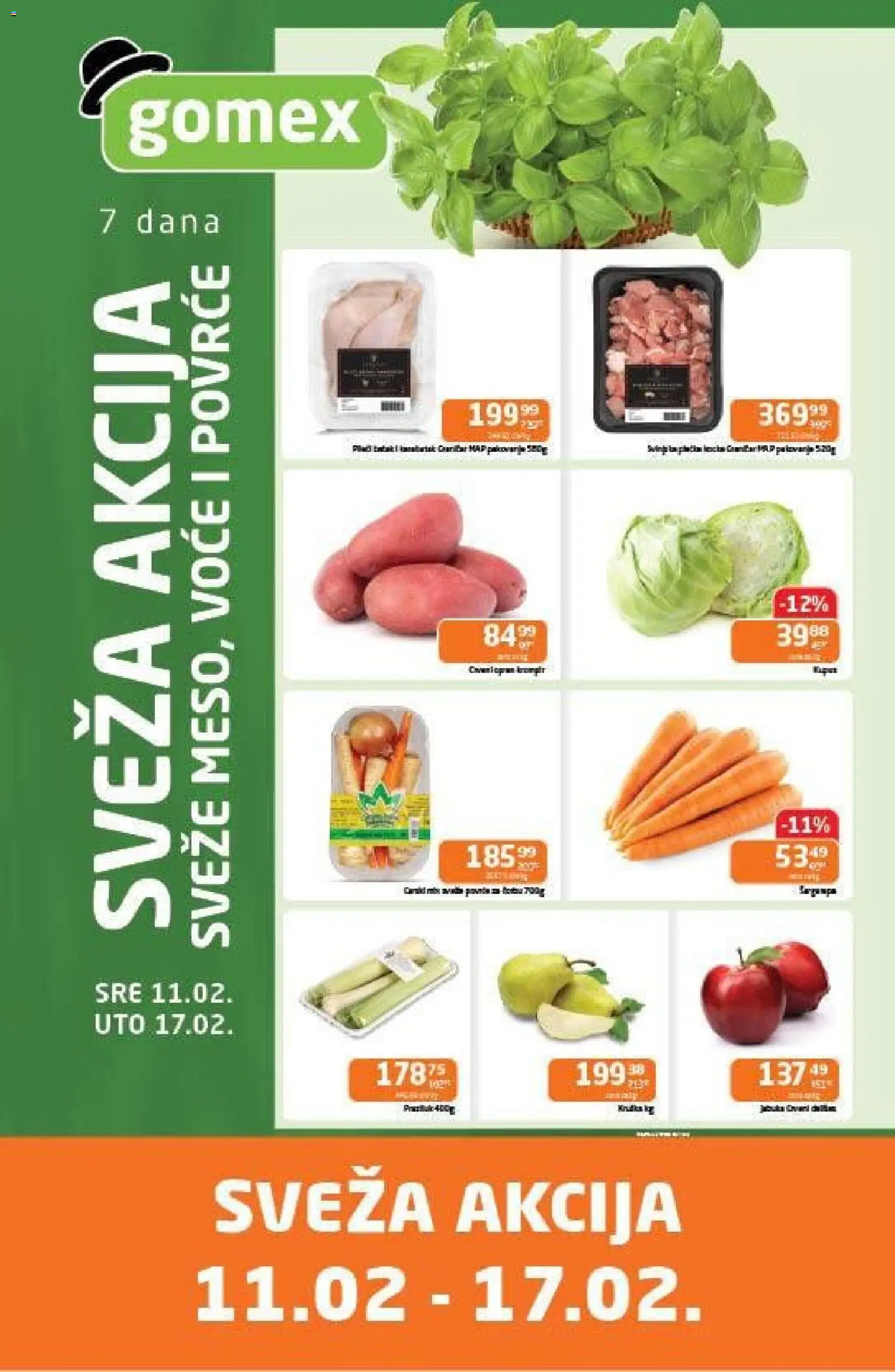 Gomex katalog - važi od 11.02.2026 | Strana: 1