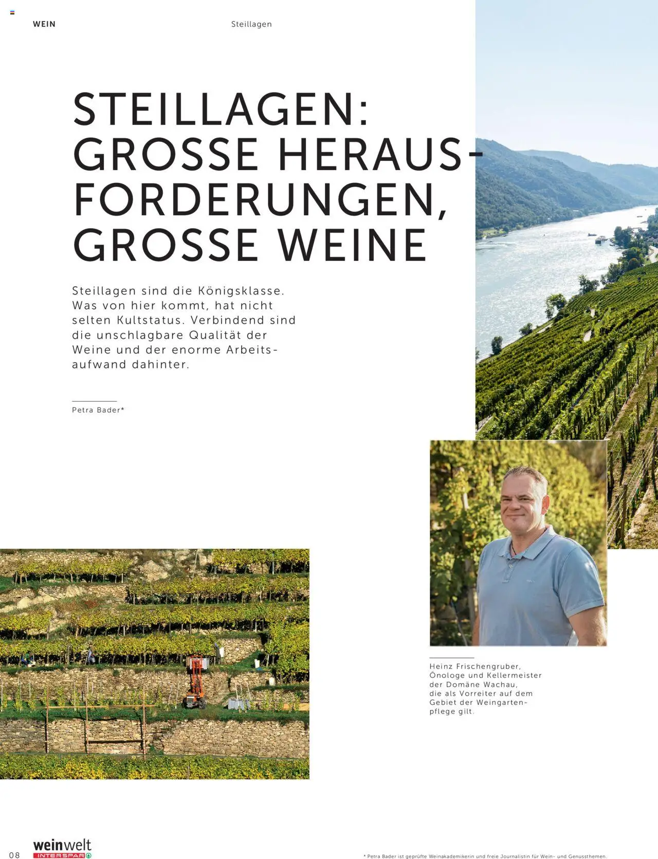 Interspar Weinwelt Magazin Ausgabe Herbst gültig ab 10.09.2025 | Seite: 8 | Produkte: Wein