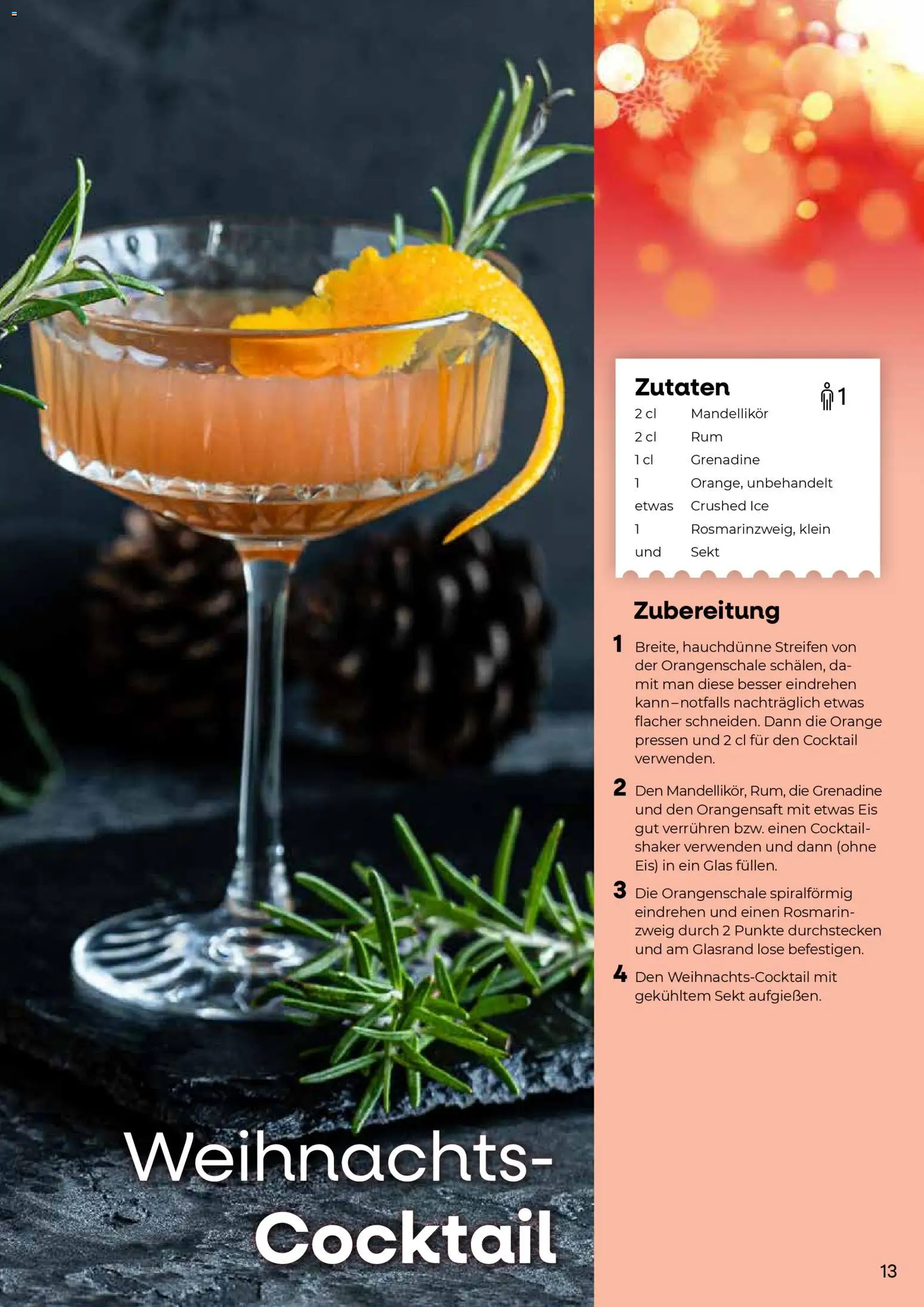 KONSUM Leipzig Kunden-journal – gültig ab 08.12.2025 | Seite: 13 | Produkte: Sekt, Orangensaft, Eis