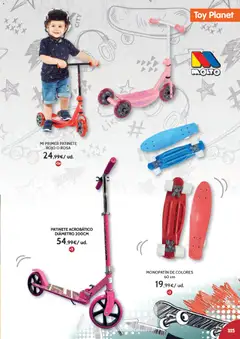 Vista previa Toy Planet - Catálogo Juguetes Navidad válido desde el 03.11.2025 | Página: 335 | Productos: Patinete