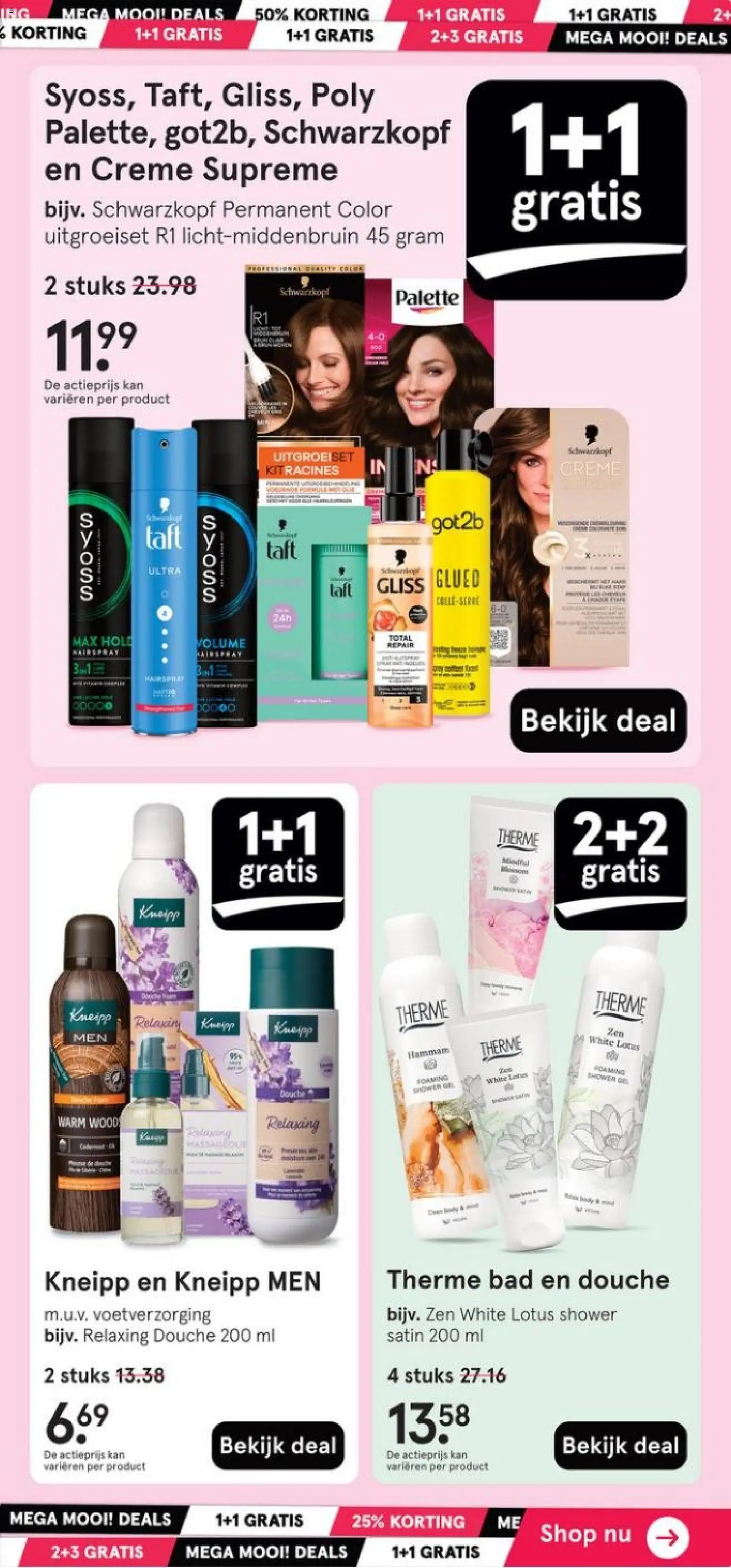 {H1} | Pagina: 9 | Producten: Kan, Bad, Douche, Crème