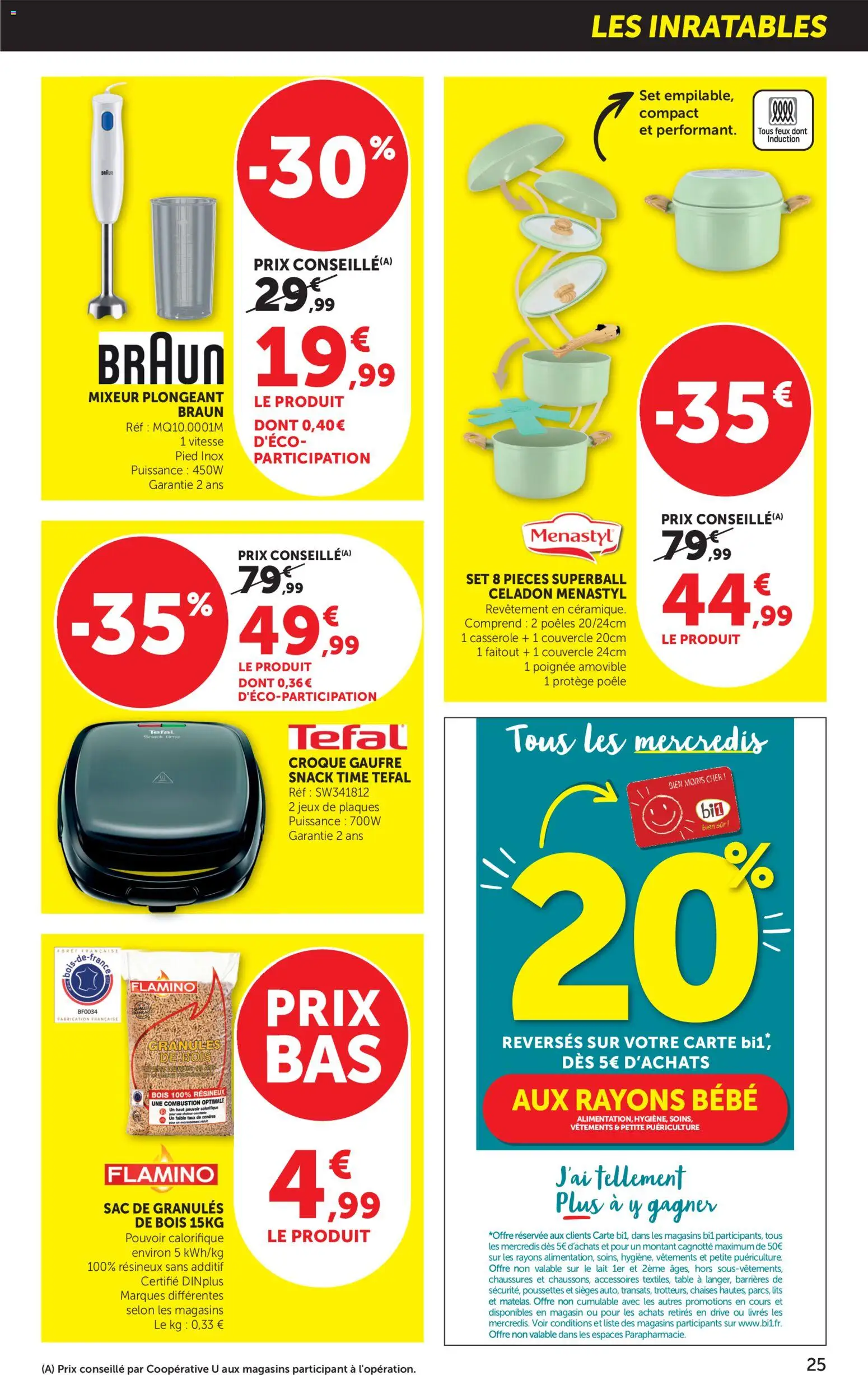 {H1} | Page: 25 | Produits: Mixeur, Mixeur plongeant, Tefal, Lait