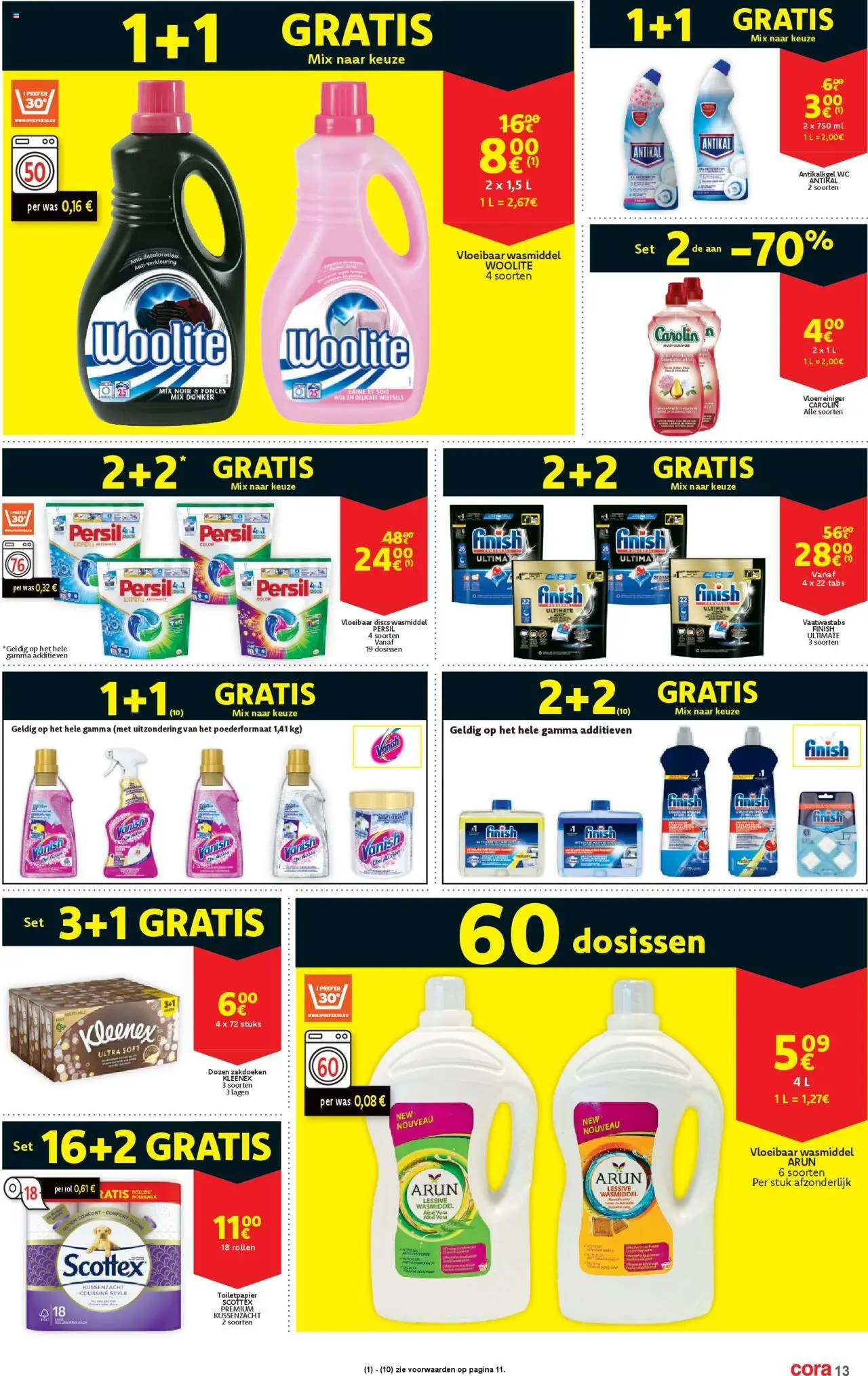 {H1} | Pagina: 13 | Producten: Wc, Was, Toiletpapier, Wasmiddel