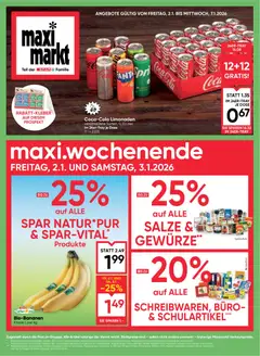 Maximarkt Flugblatt ab 02.01.2026 gültig