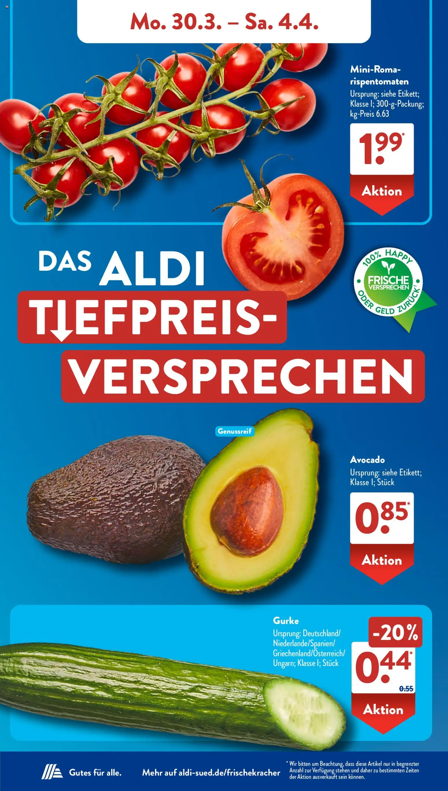 Aldi Süd Prospekt 	 | 30.03.2026 | Wie erhält man einen begrenzten Rabatt? | Deutschland