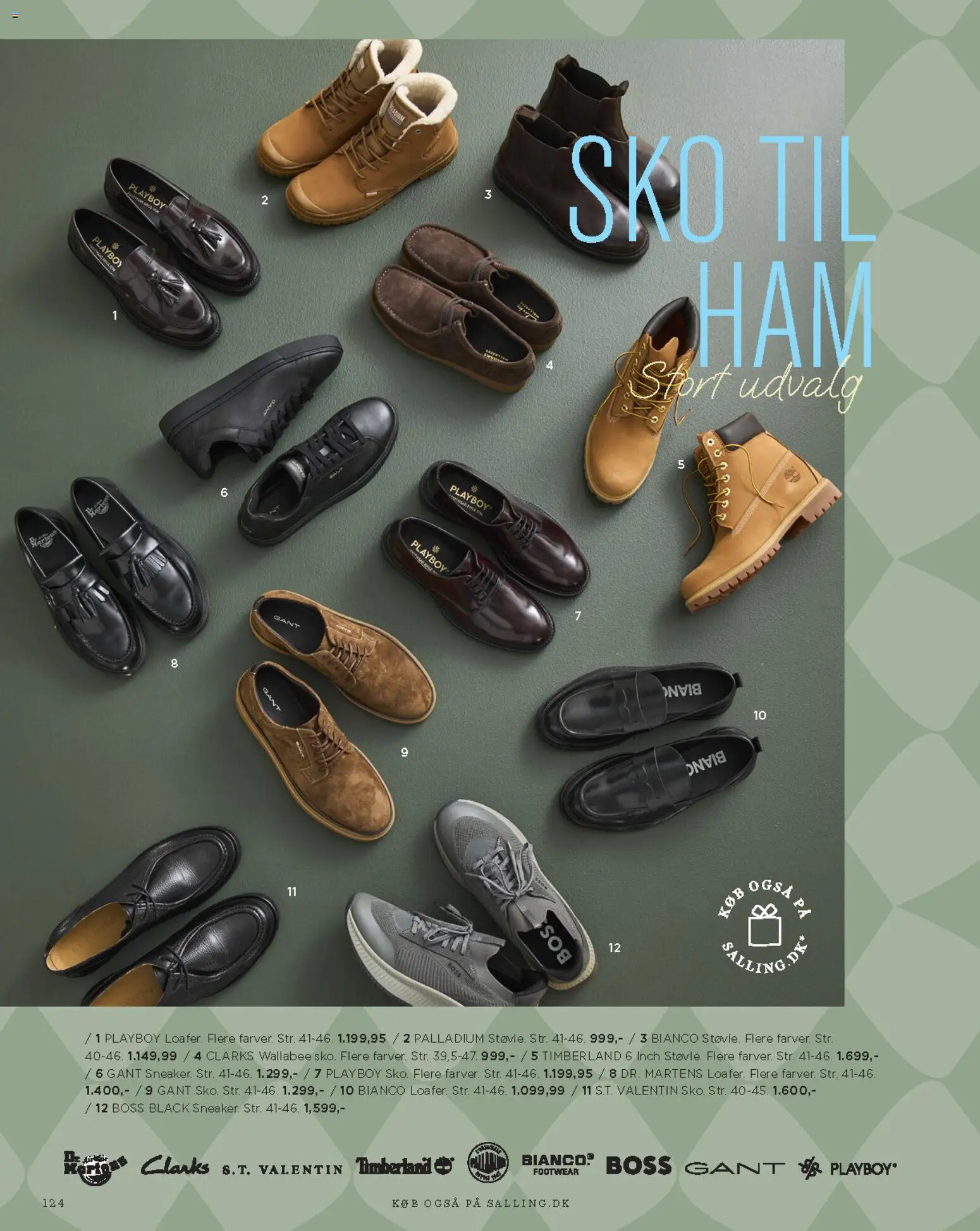 Salling tilbudsavis – gyldig fra 01.11.2025 | Side: 124 | Produkter: Sko
