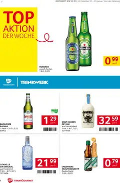 Transgourmet Flugblatt ab 22.12.2025 gültig | Seite: 8 | Produkte: Gin