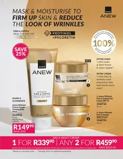 Avon specials catalogue – valid from 01.03.2026 | Page: 93 | Products: Basket, Mask, Night cream, Day cream