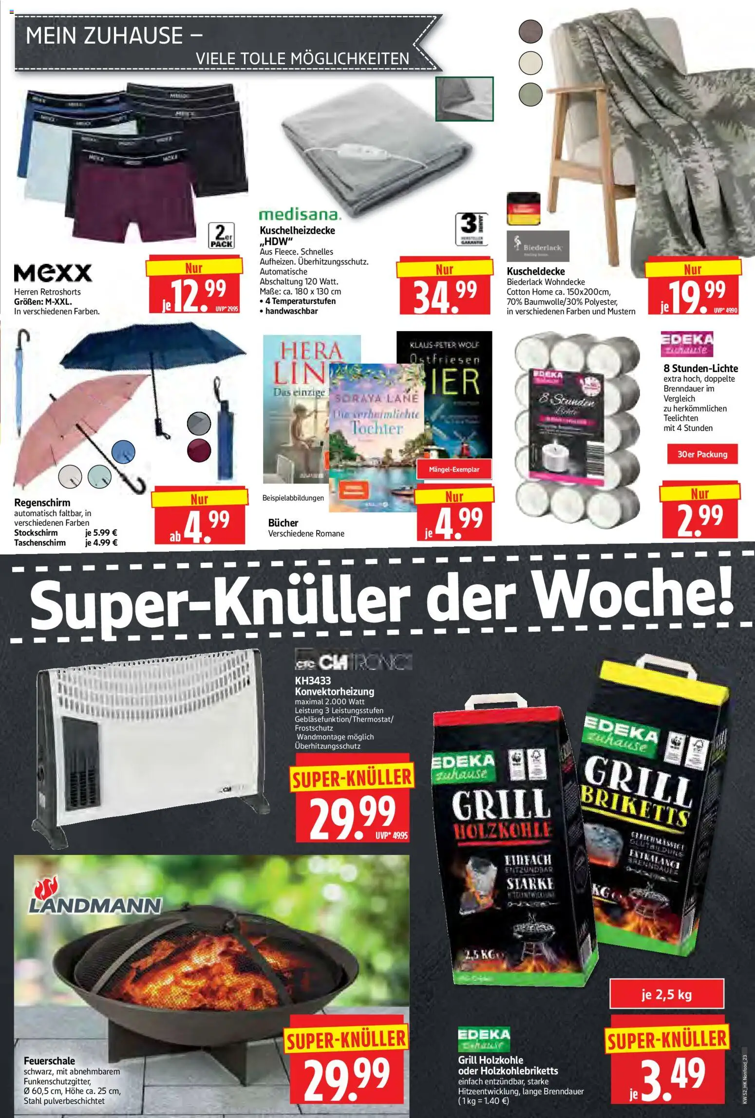 HERKULES Prospekt 	 – gültig ab 22.12.2025 | Seite: 23 | Produkte: Grill, Regenschirm